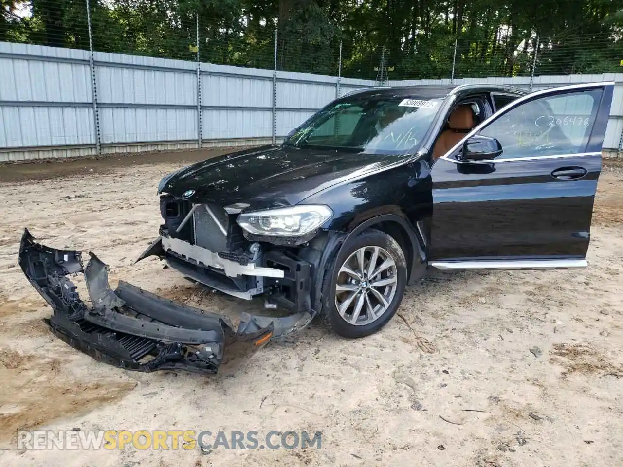 2 Photograph of a damaged car 5UXTR7C53KLE98426 BMW X3 2019