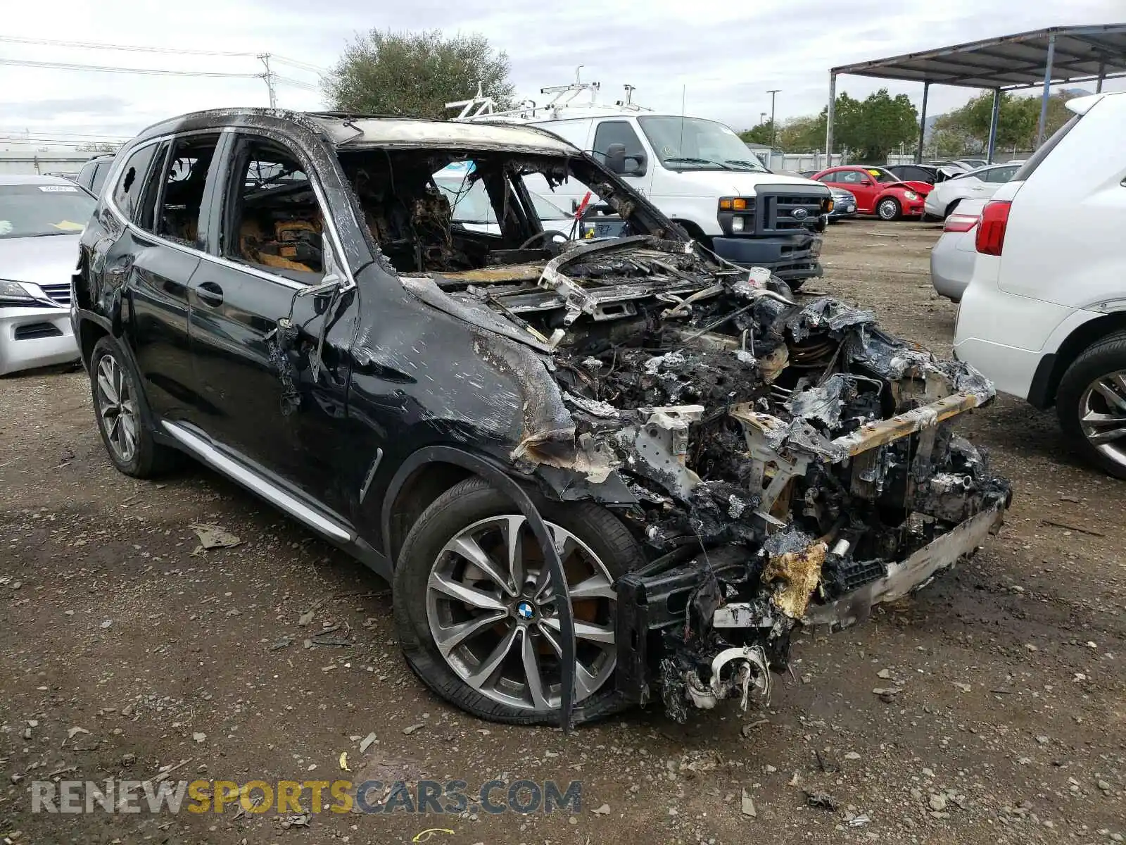 1 Photograph of a damaged car 5UXTR7C53KLF23406 BMW X3 2019