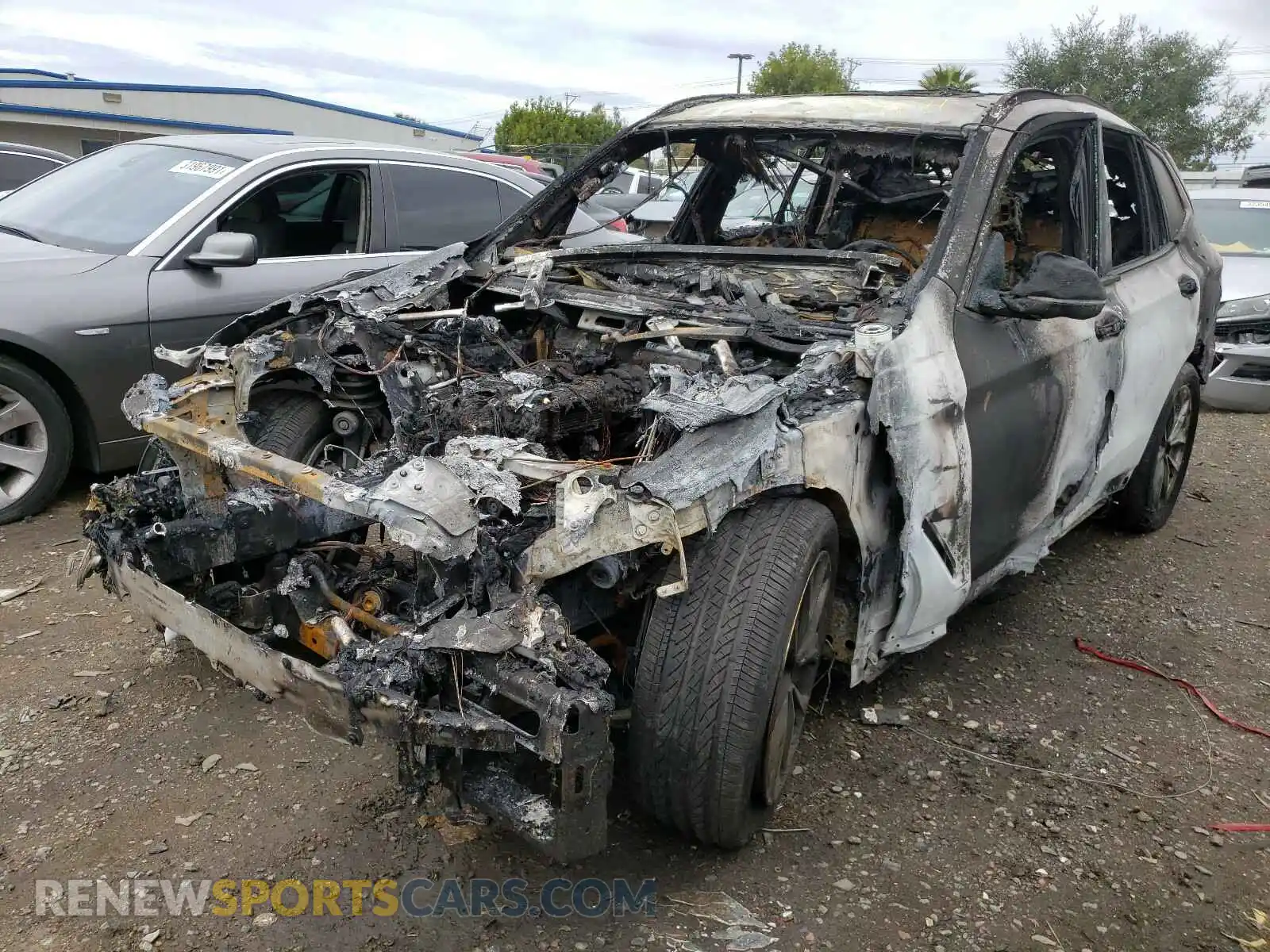 2 Photograph of a damaged car 5UXTR7C53KLF23406 BMW X3 2019