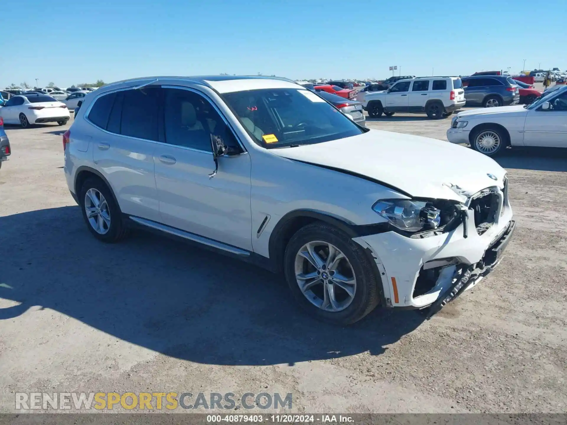 1 Фотография поврежденного автомобиля 5UXTR7C53KLF25074 BMW X3 2019
