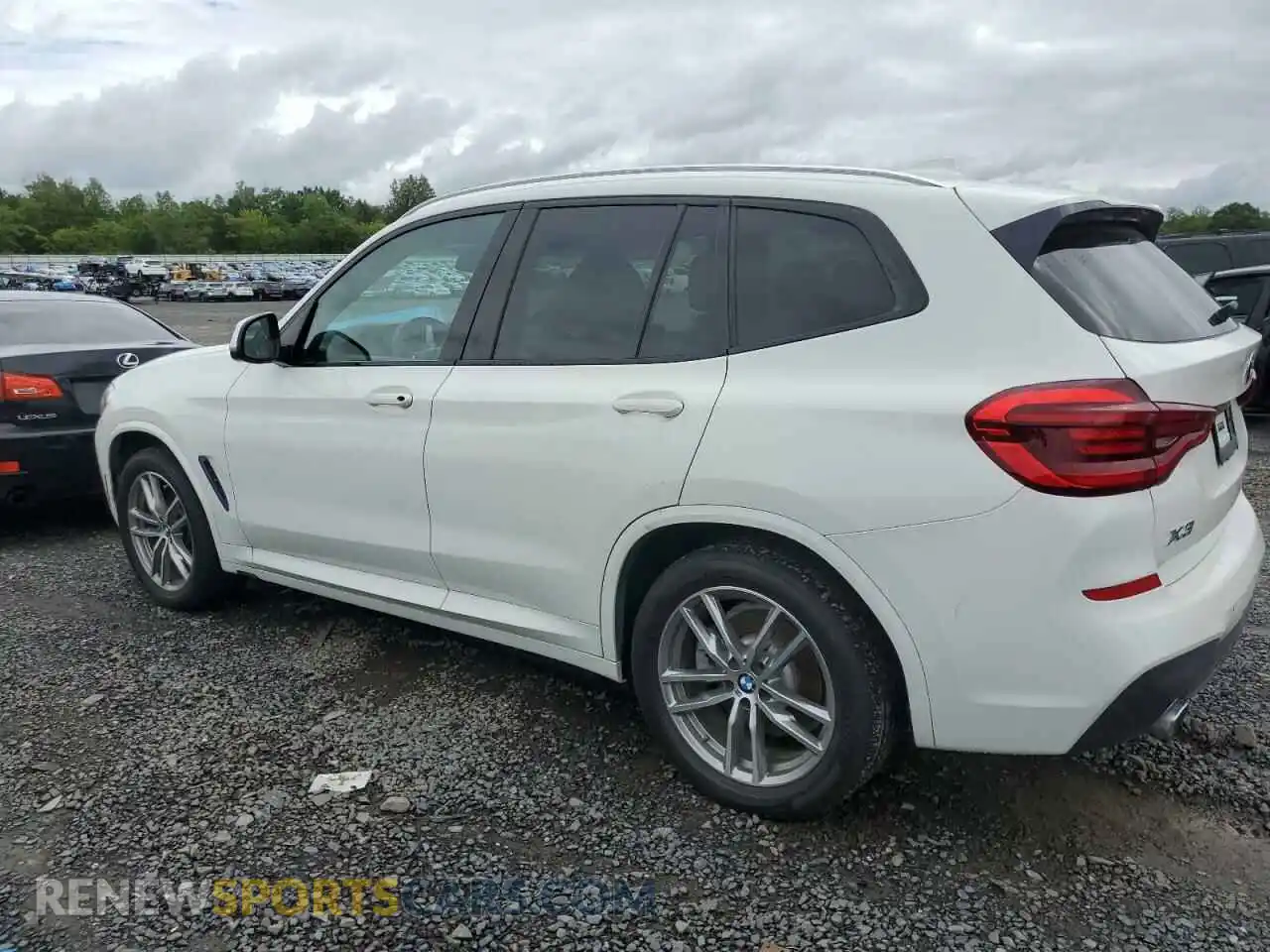 2 Photograph of a damaged car 5UXTR7C53KLF27519 BMW X3 2019