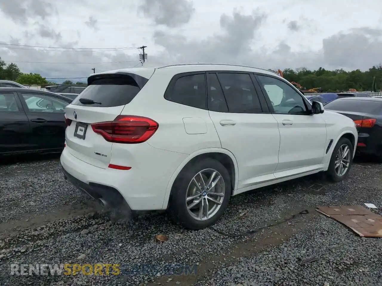 3 Photograph of a damaged car 5UXTR7C53KLF27519 BMW X3 2019