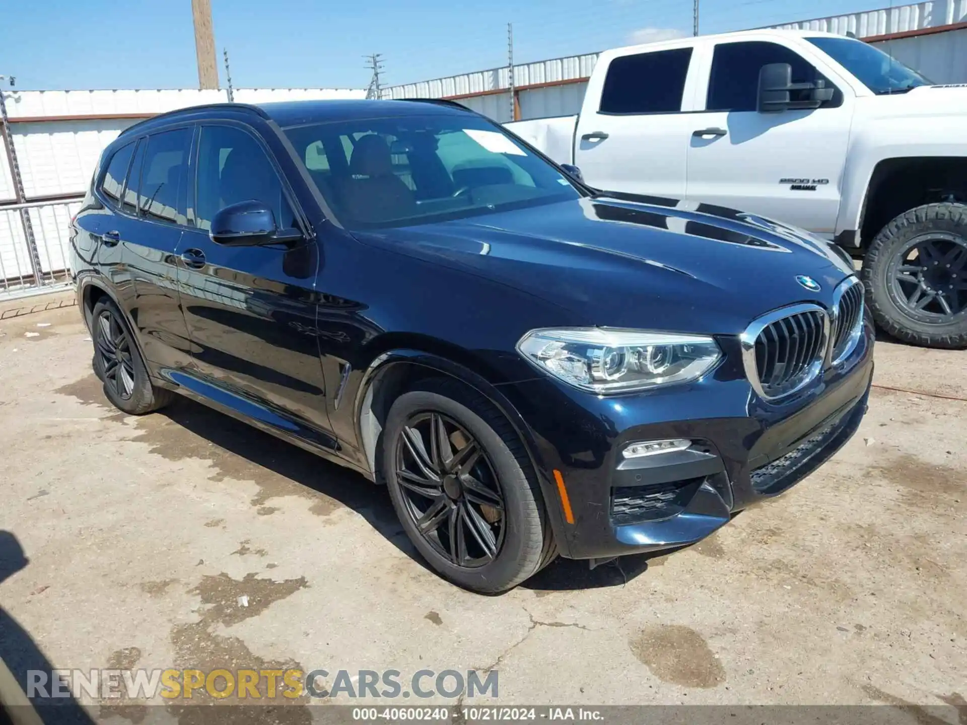 1 fotografías del automóvil dañado 5UXTR7C53KLF34633 BMW X3 2019