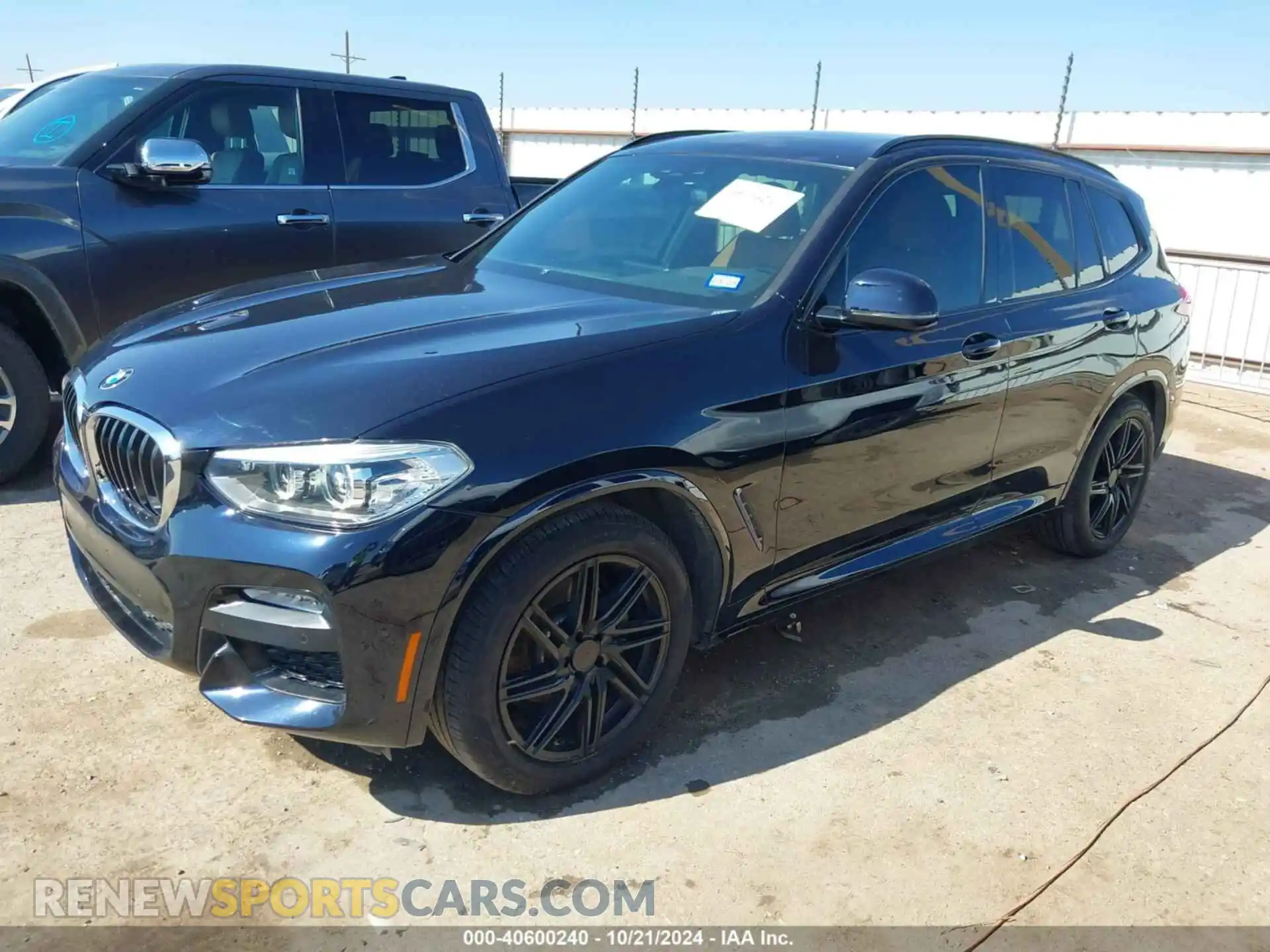 2 fotografías del automóvil dañado 5UXTR7C53KLF34633 BMW X3 2019