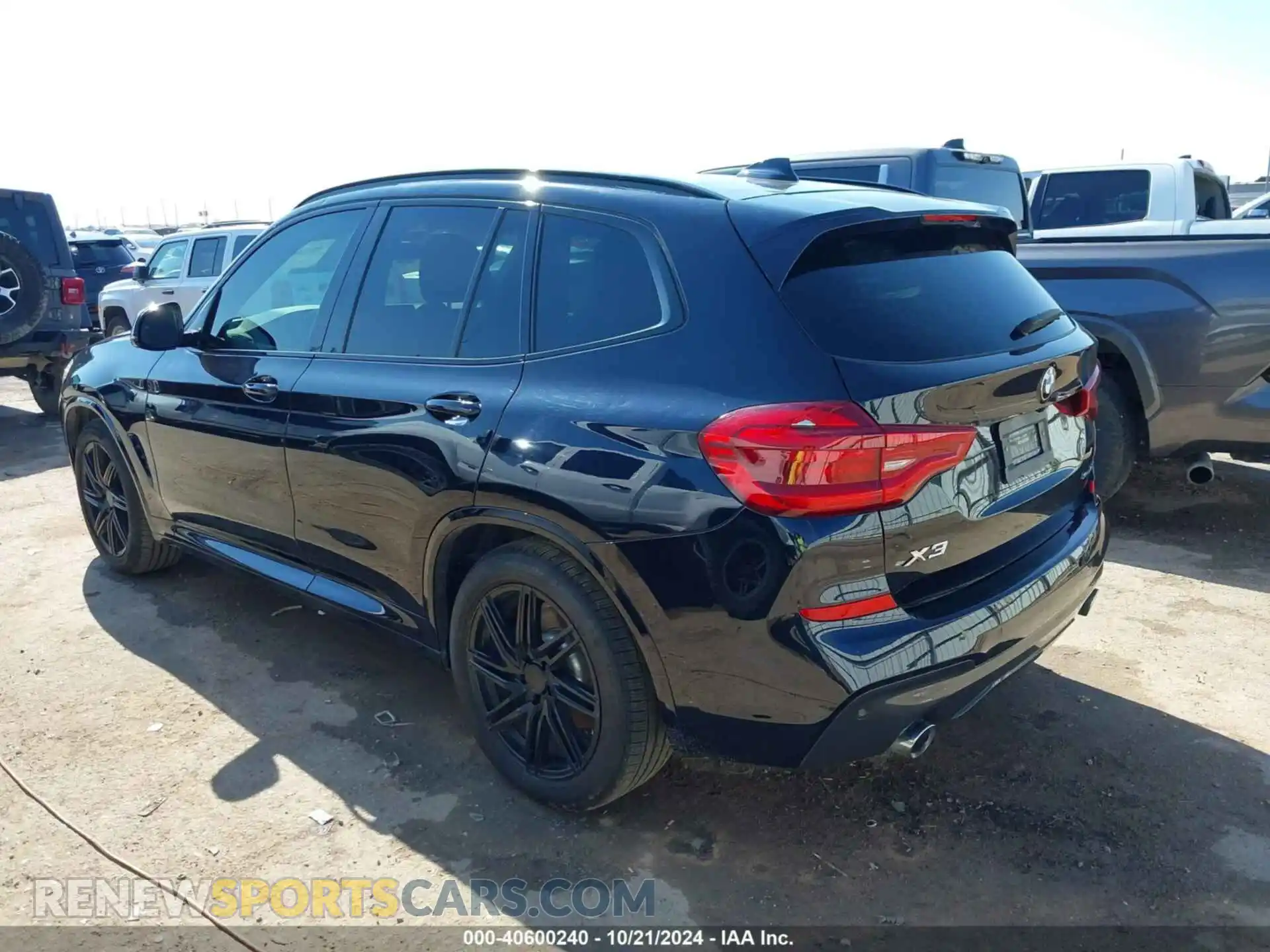 3 fotografías del automóvil dañado 5UXTR7C53KLF34633 BMW X3 2019