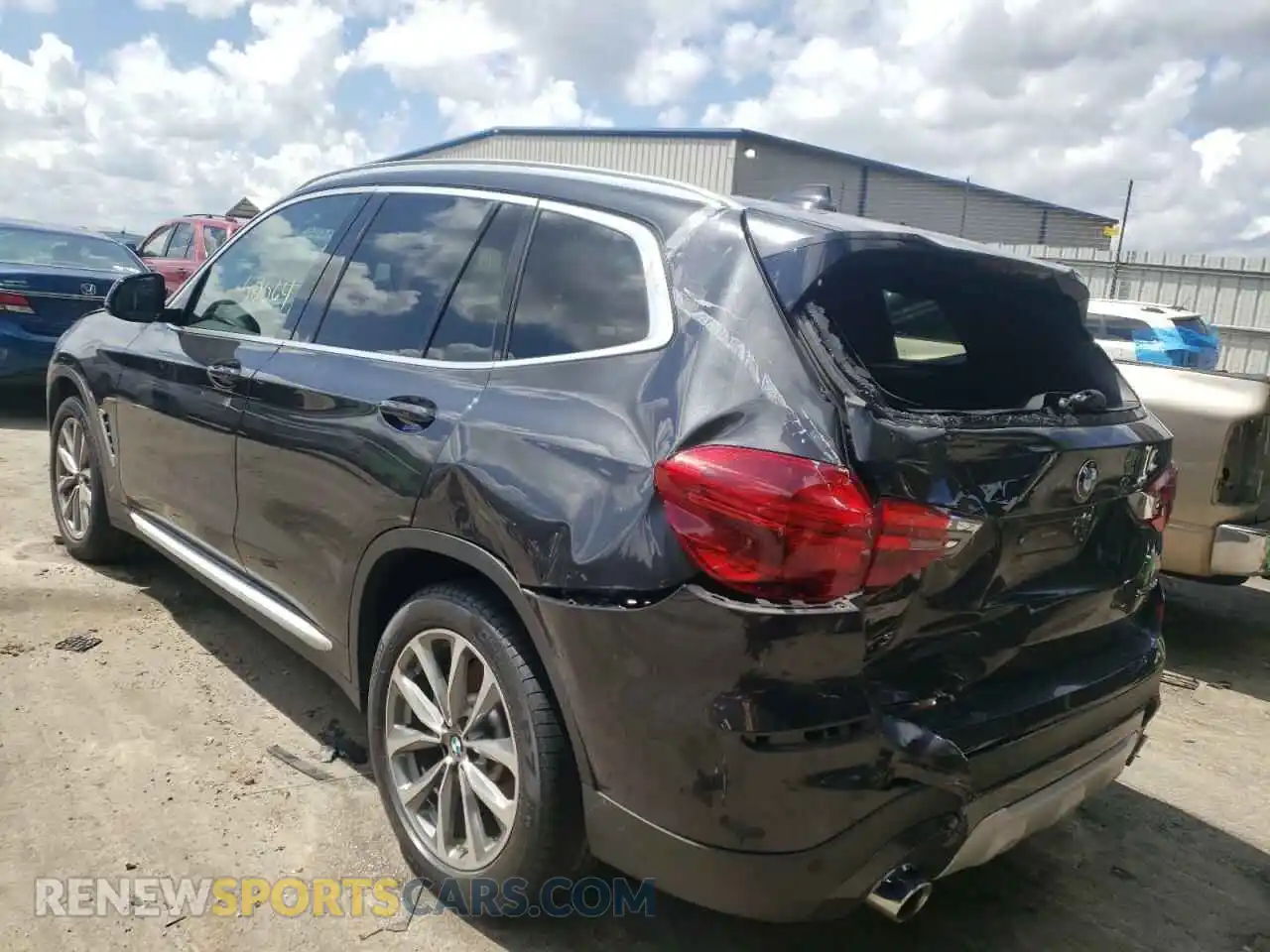 3 fotografías del automóvil dañado 5UXTR7C53KLR48962 BMW X3 2019