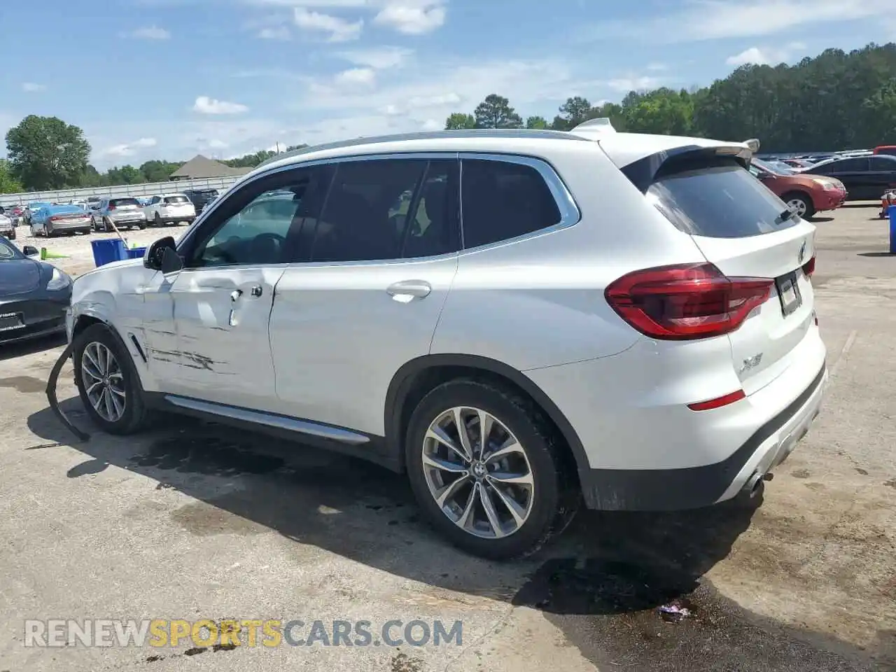 2 Photograph of a damaged car 5UXTR7C53KLR50744 BMW X3 2019
