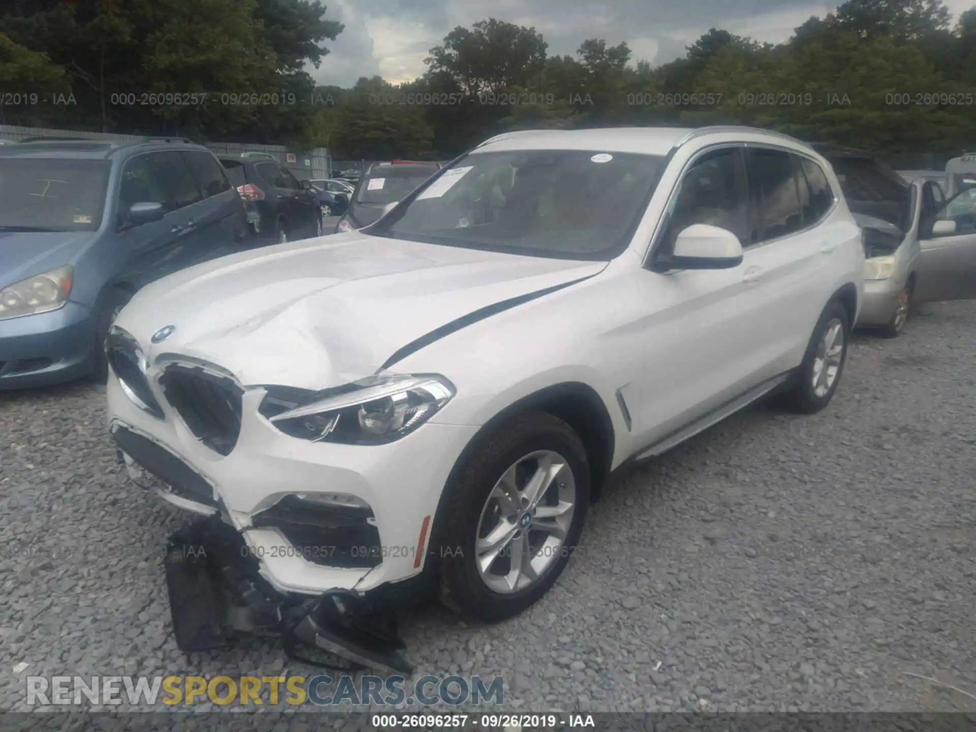 2 Photograph of a damaged car 5UXTR7C53KLR51957 BMW X3 2019