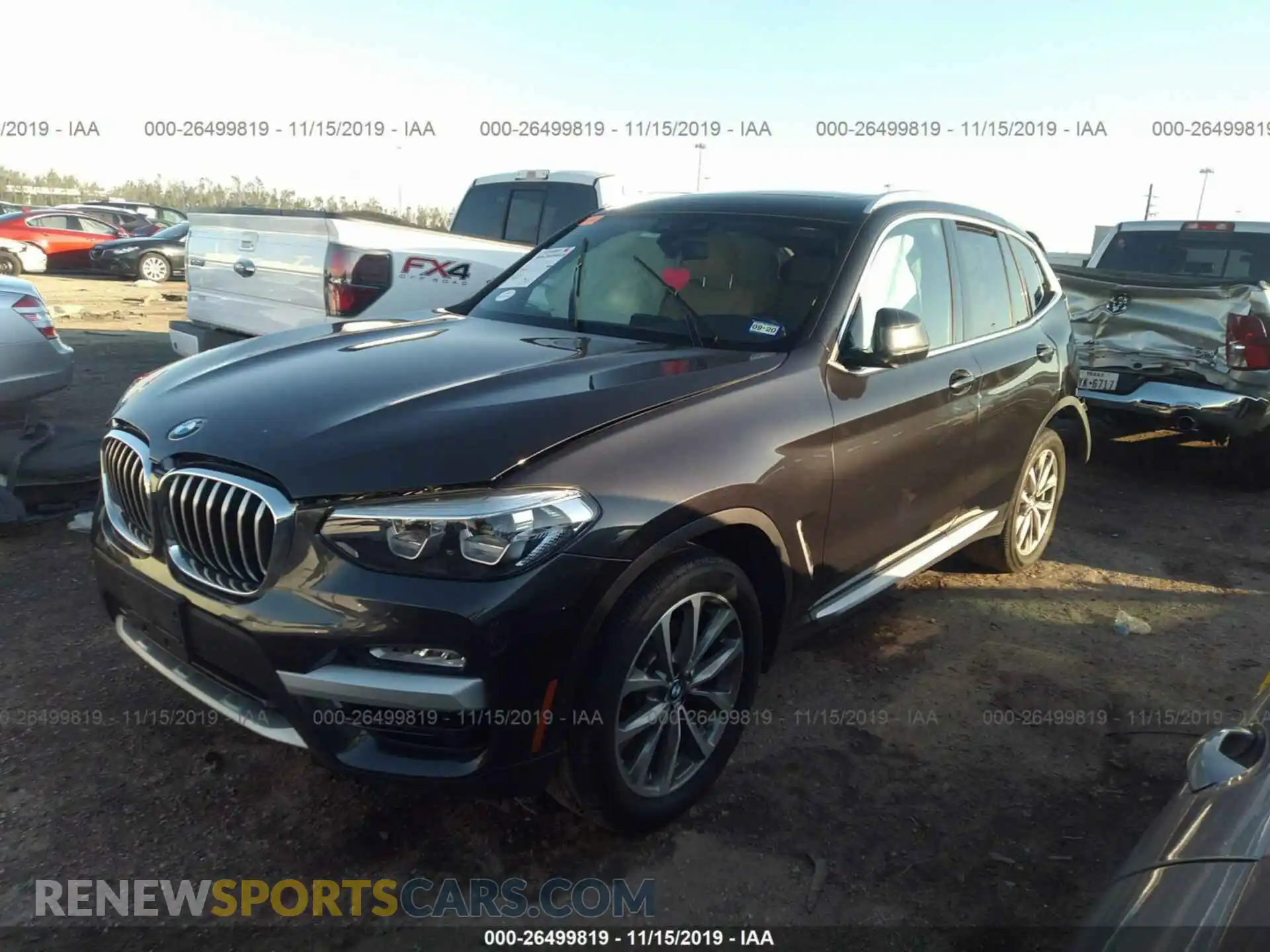 2 Photograph of a damaged car 5UXTR7C54KLE97060 BMW X3 2019