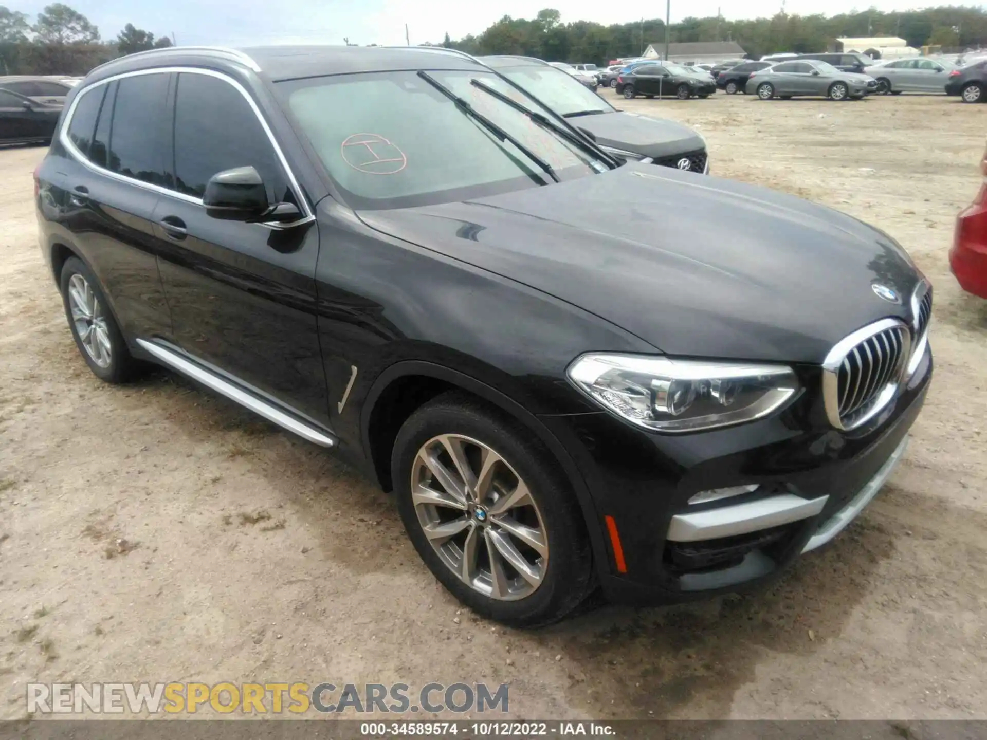 1 Фотография поврежденного автомобиля 5UXTR7C54KLF24581 BMW X3 2019