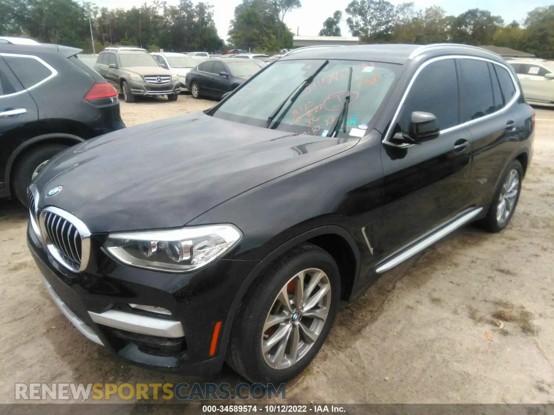 2 Фотография поврежденного автомобиля 5UXTR7C54KLF24581 BMW X3 2019