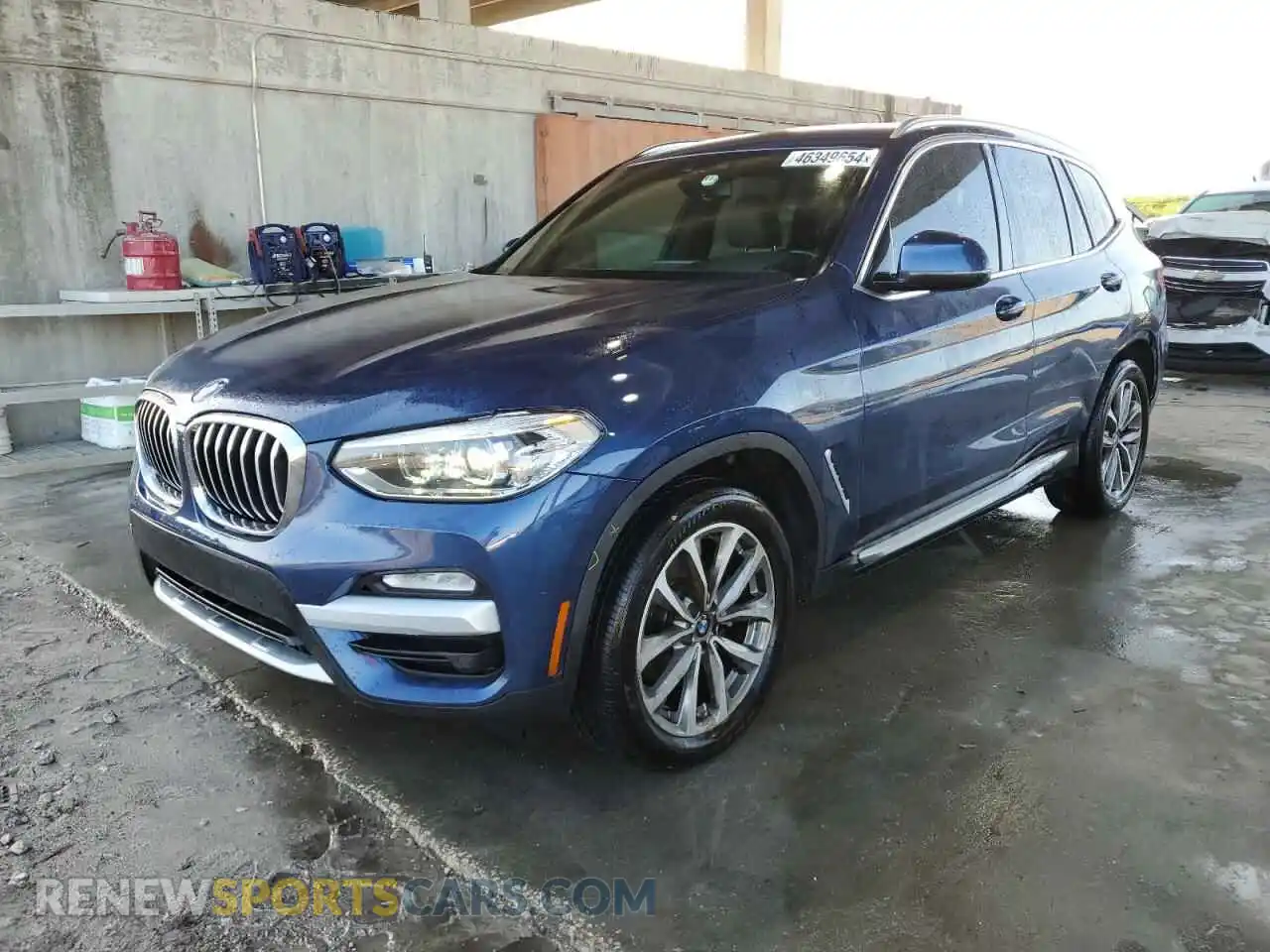 1 Photograph of a damaged car 5UXTR7C54KLF29974 BMW X3 2019