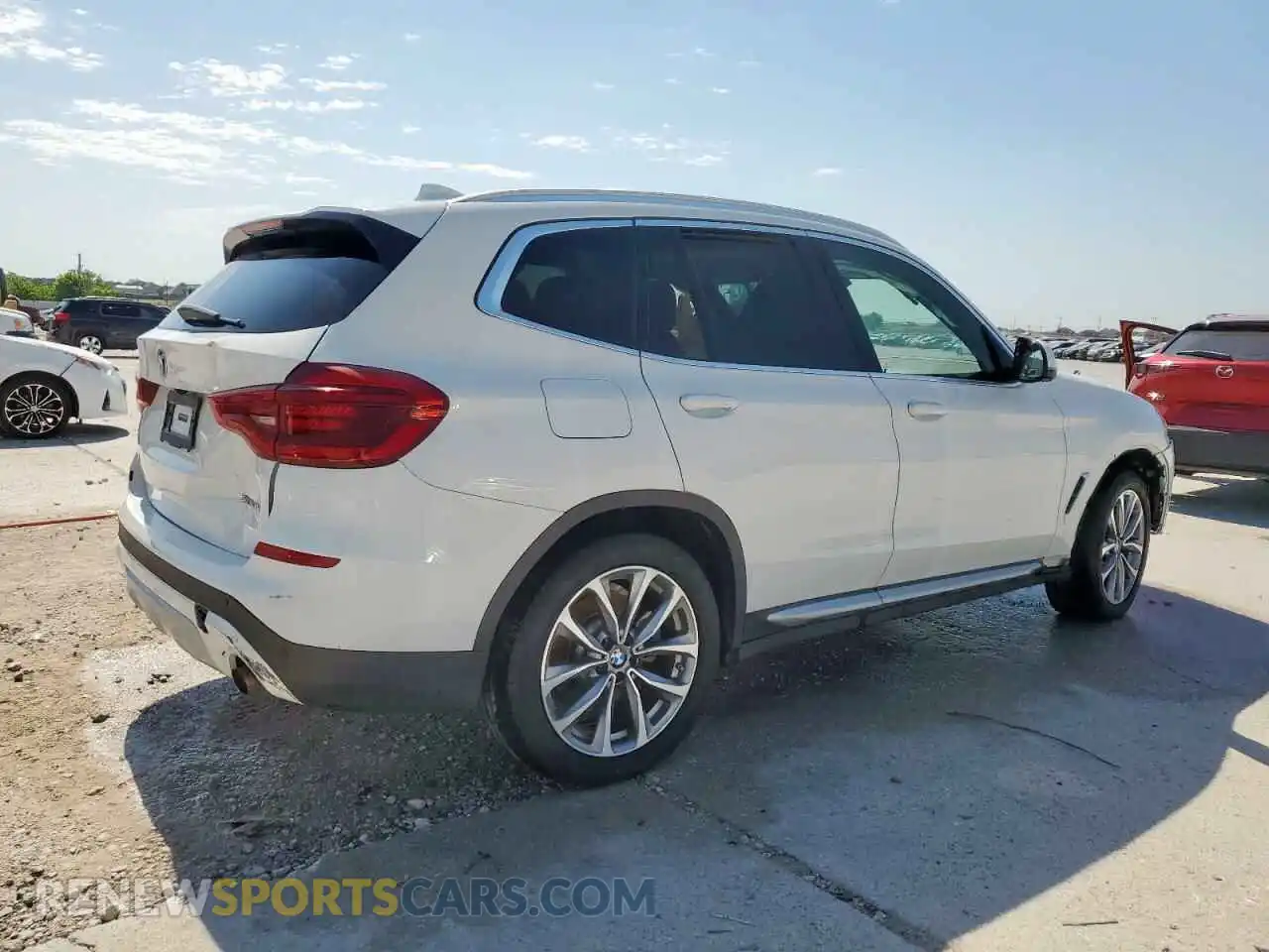 3 Photograph of a damaged car 5UXTR7C54KLF31126 BMW X3 2019