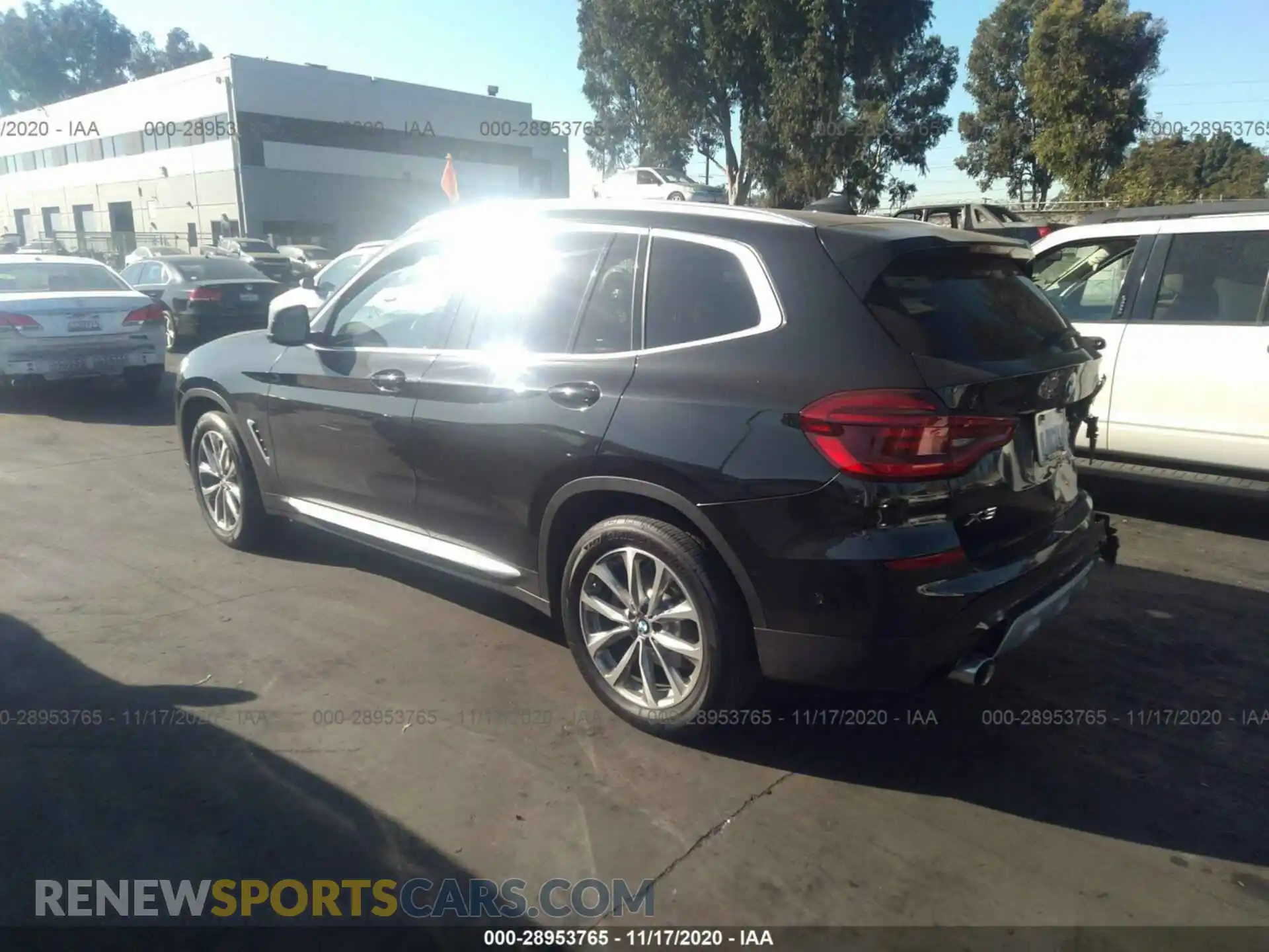 3 Photograph of a damaged car 5UXTR7C54KLF35452 BMW X3 2019