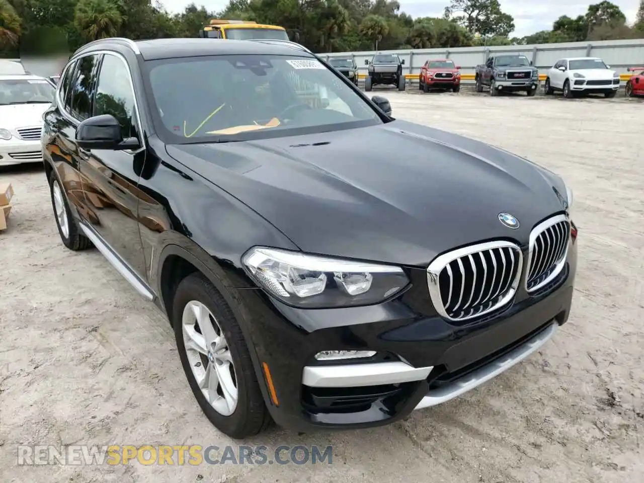 1 fotografías del automóvil dañado 5UXTR7C54KLF36911 BMW X3 2019