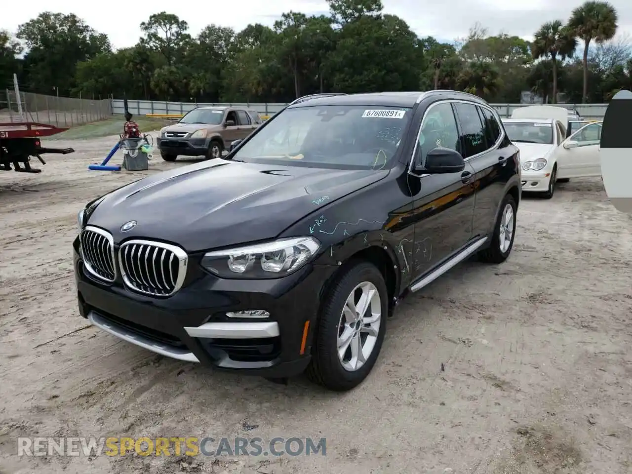 2 fotografías del automóvil dañado 5UXTR7C54KLF36911 BMW X3 2019