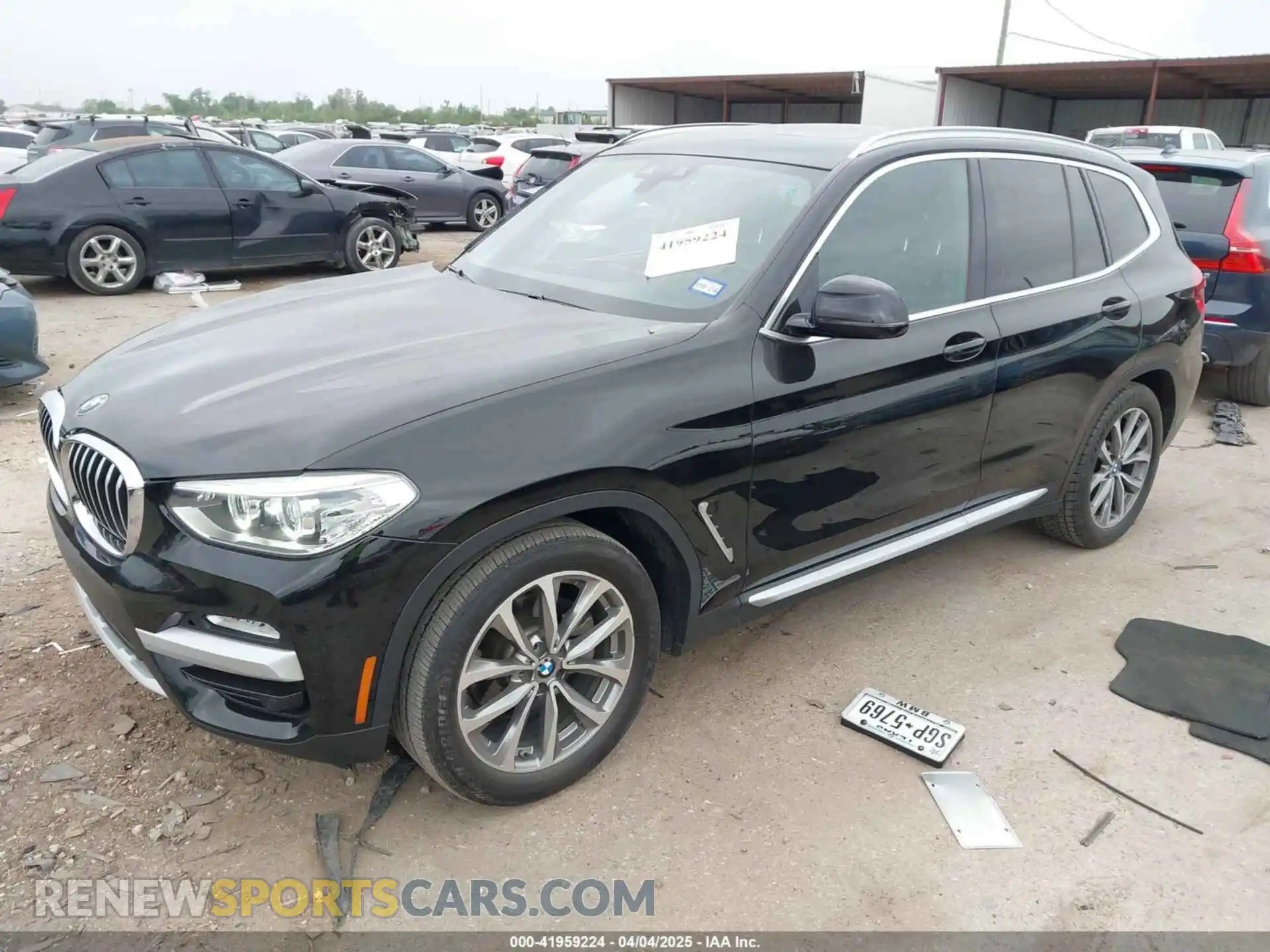2 Photograph of a damaged car 5UXTR7C54KLR38764 BMW X3 2019