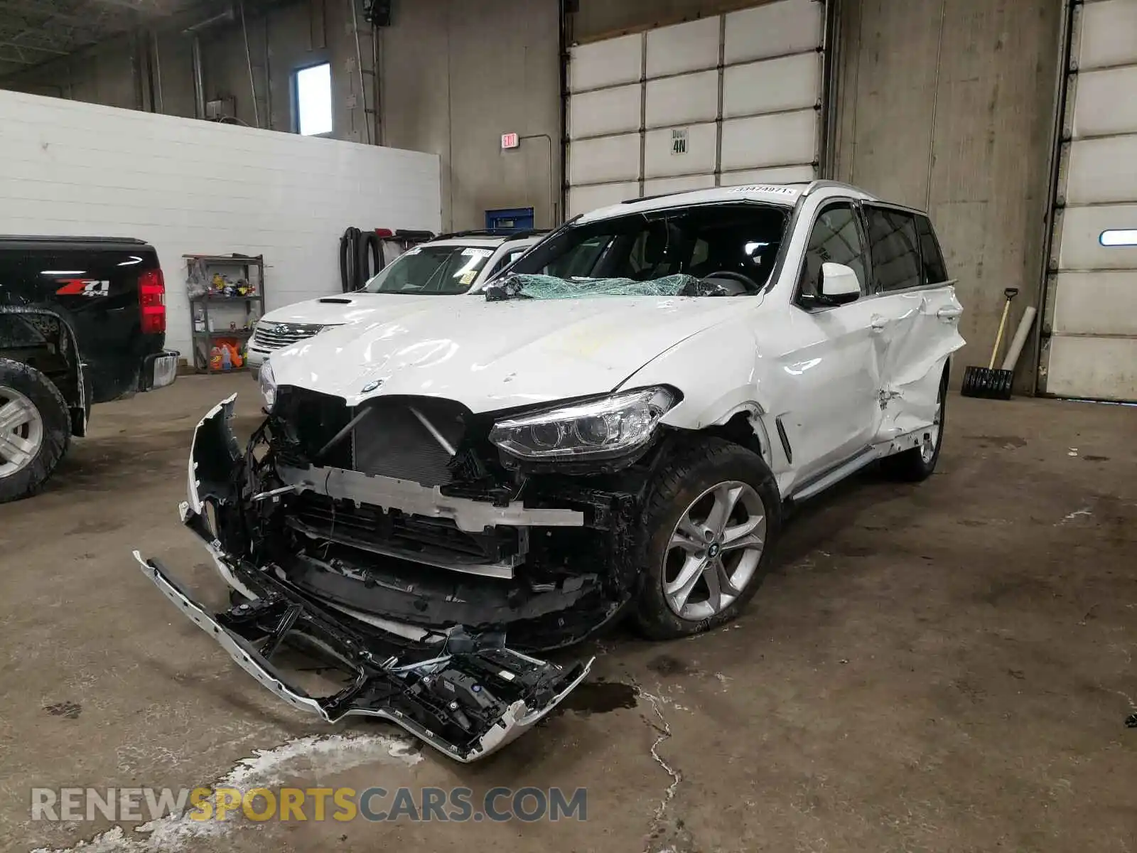 2 Photograph of a damaged car 5UXTR7C54KLR44080 BMW X3 2019