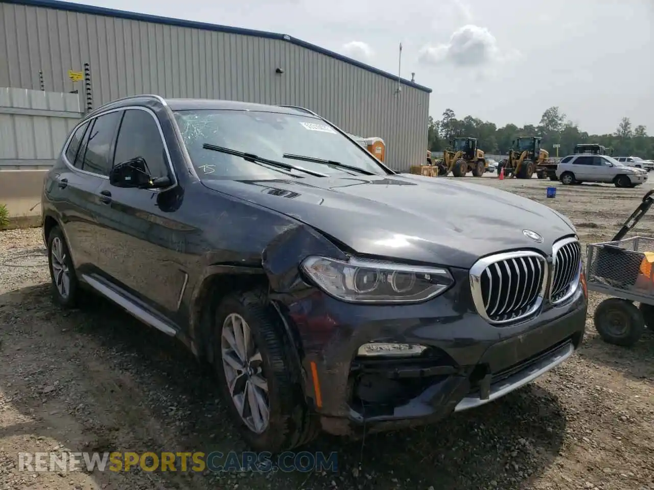 1 Photograph of a damaged car 5UXTR7C54KLR44497 BMW X3 2019