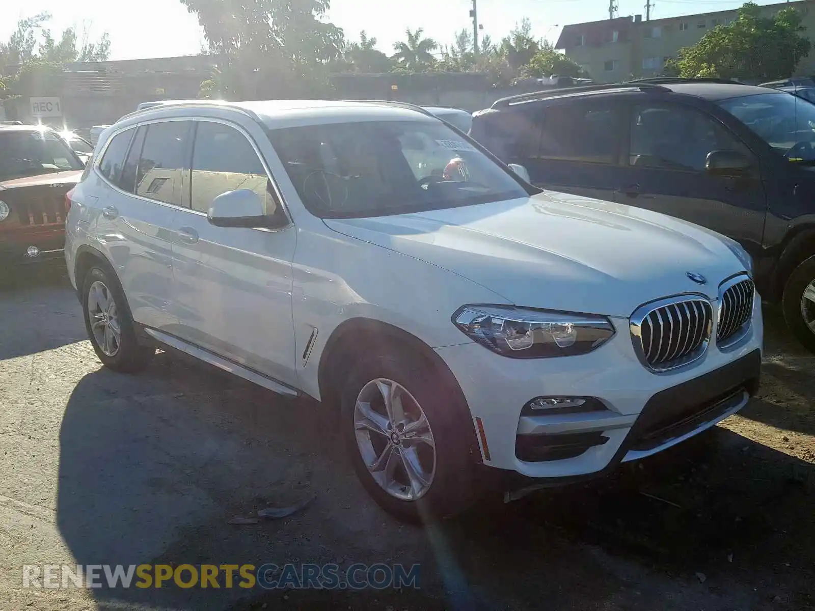 1 Photograph of a damaged car 5UXTR7C54KLR46234 BMW X3 2019