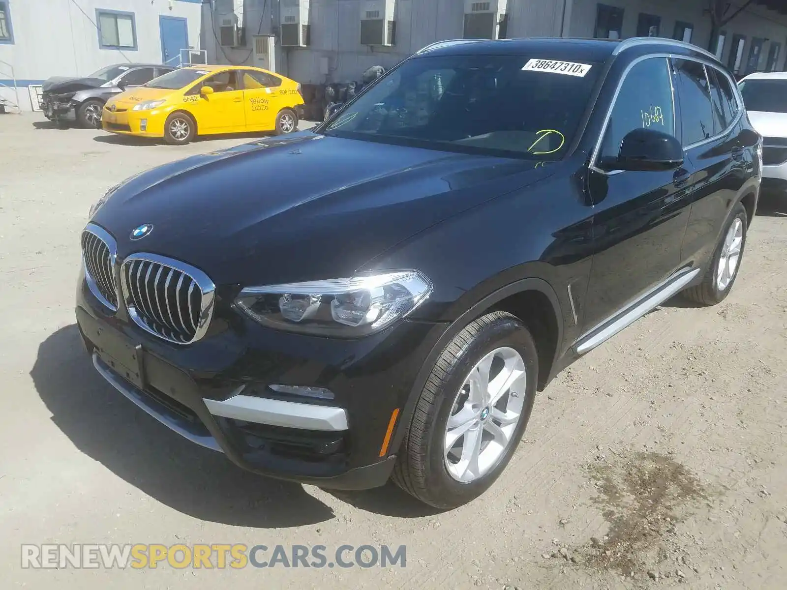 2 Photograph of a damaged car 5UXTR7C54KLR46461 BMW X3 2019