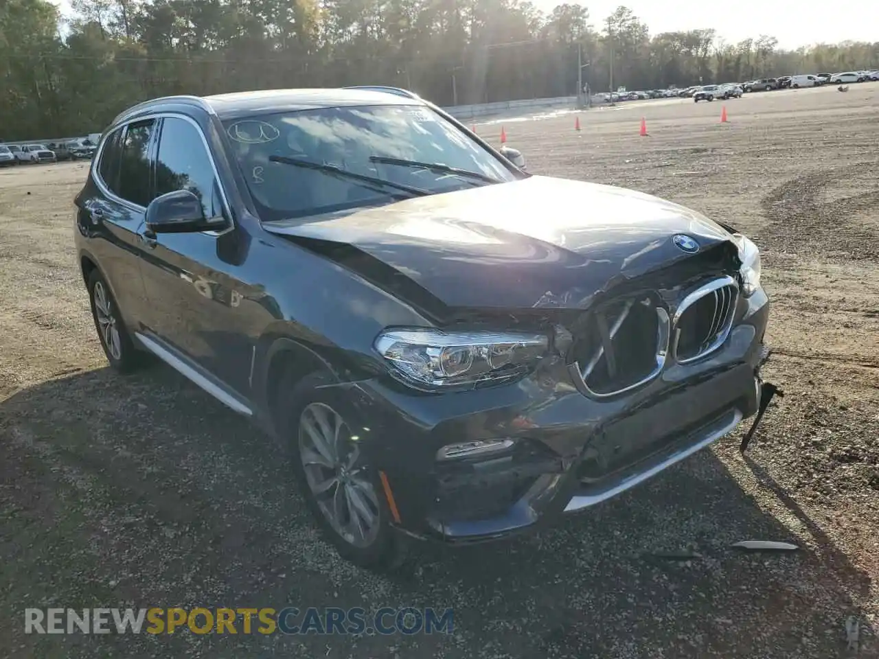1 Photograph of a damaged car 5UXTR7C54KLR49408 BMW X3 2019