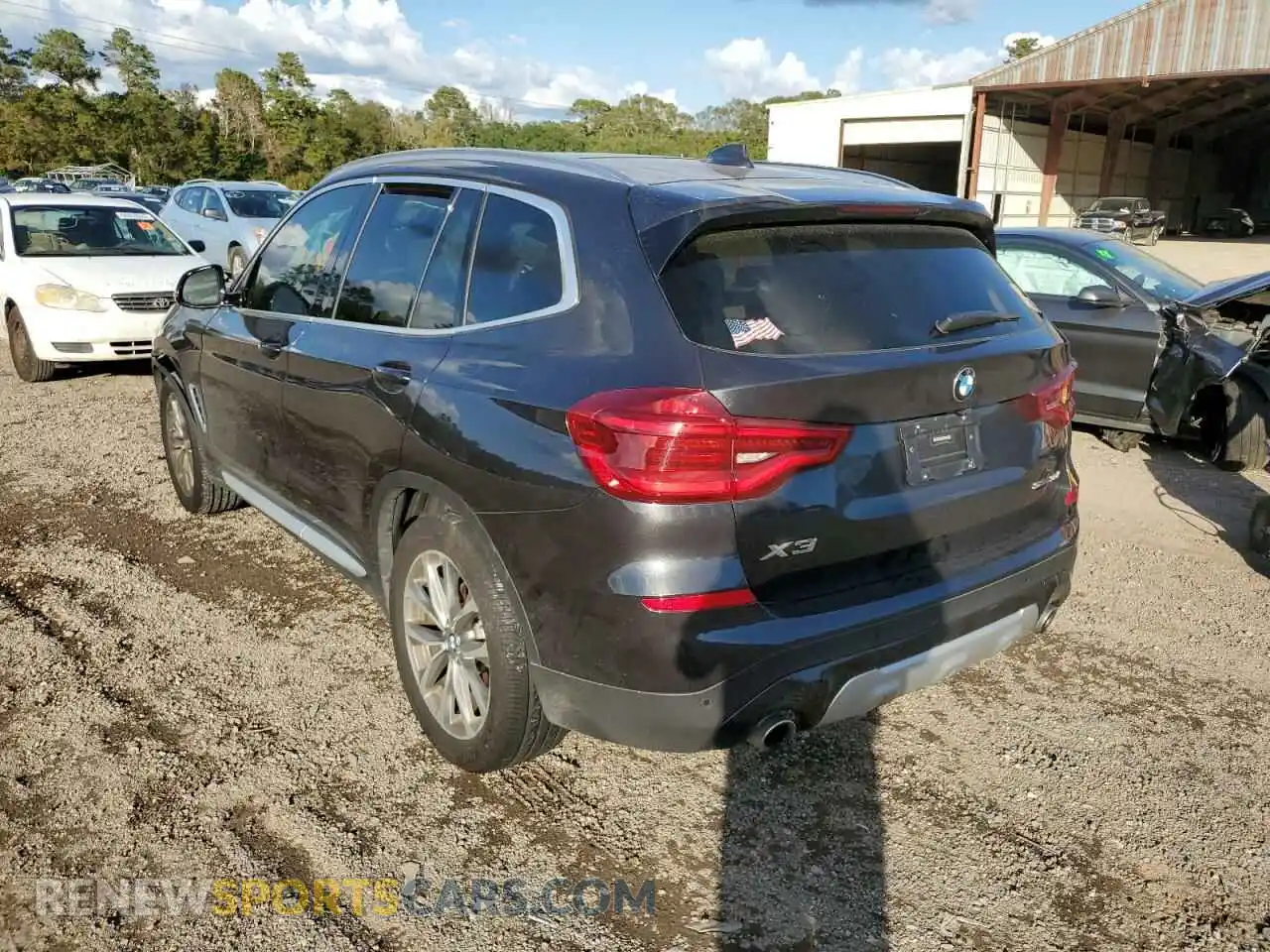 3 Photograph of a damaged car 5UXTR7C54KLR49408 BMW X3 2019