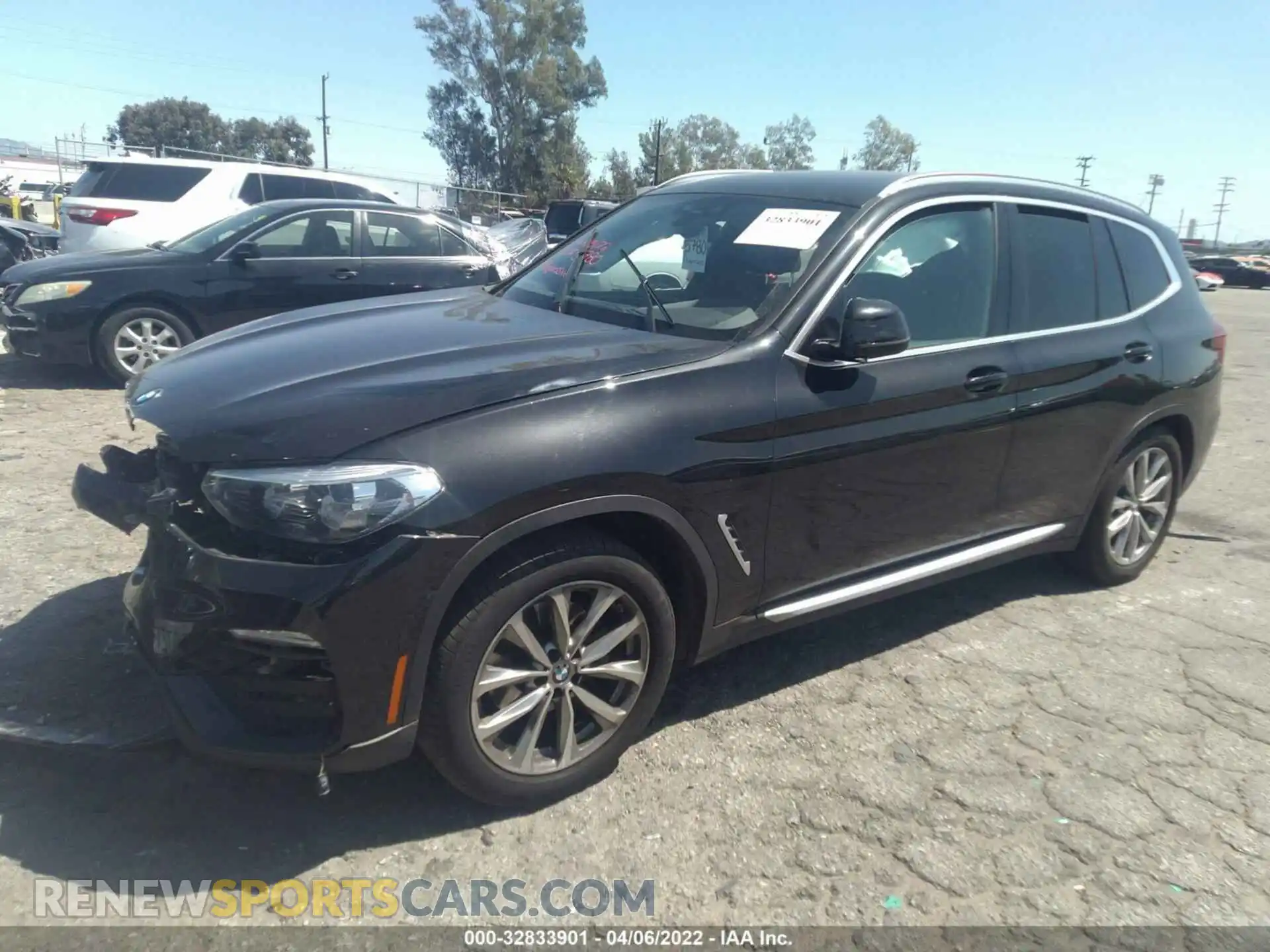 2 Photograph of a damaged car 5UXTR7C54KLR50865 BMW X3 2019