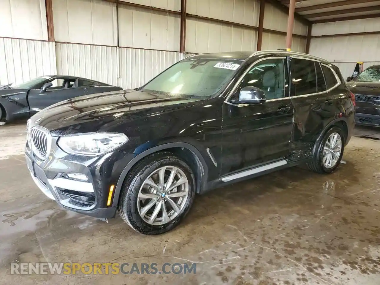 1 Photograph of a damaged car 5UXTR7C55KLF25724 BMW X3 2019