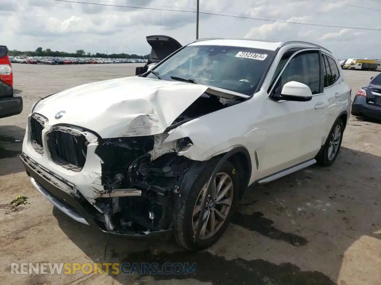 2 Фотография поврежденного автомобиля 5UXTR7C55KLF27862 BMW X3 2019