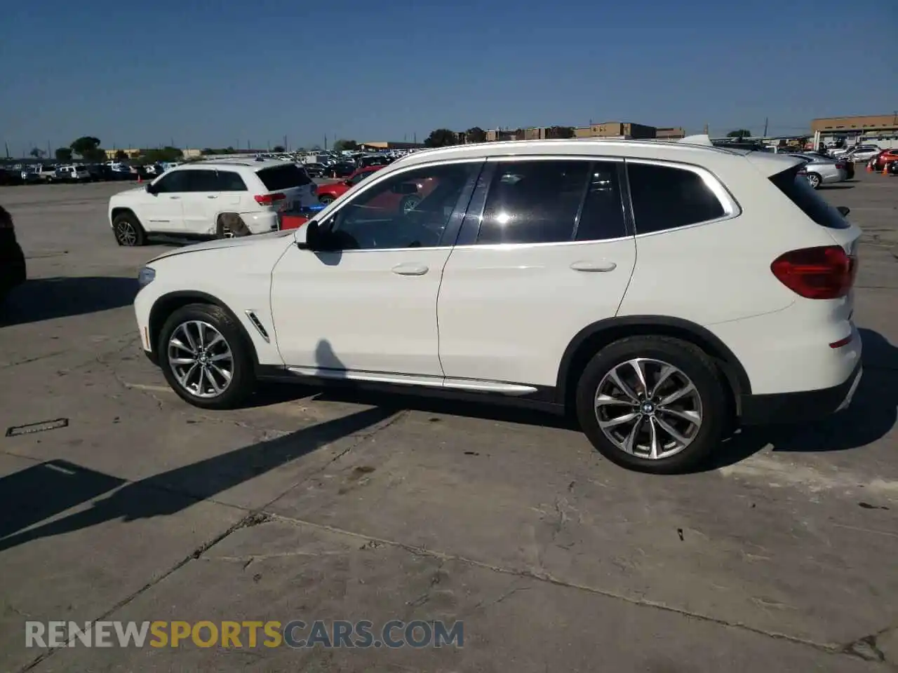 2 Photograph of a damaged car 5UXTR7C55KLF30342 BMW X3 2019