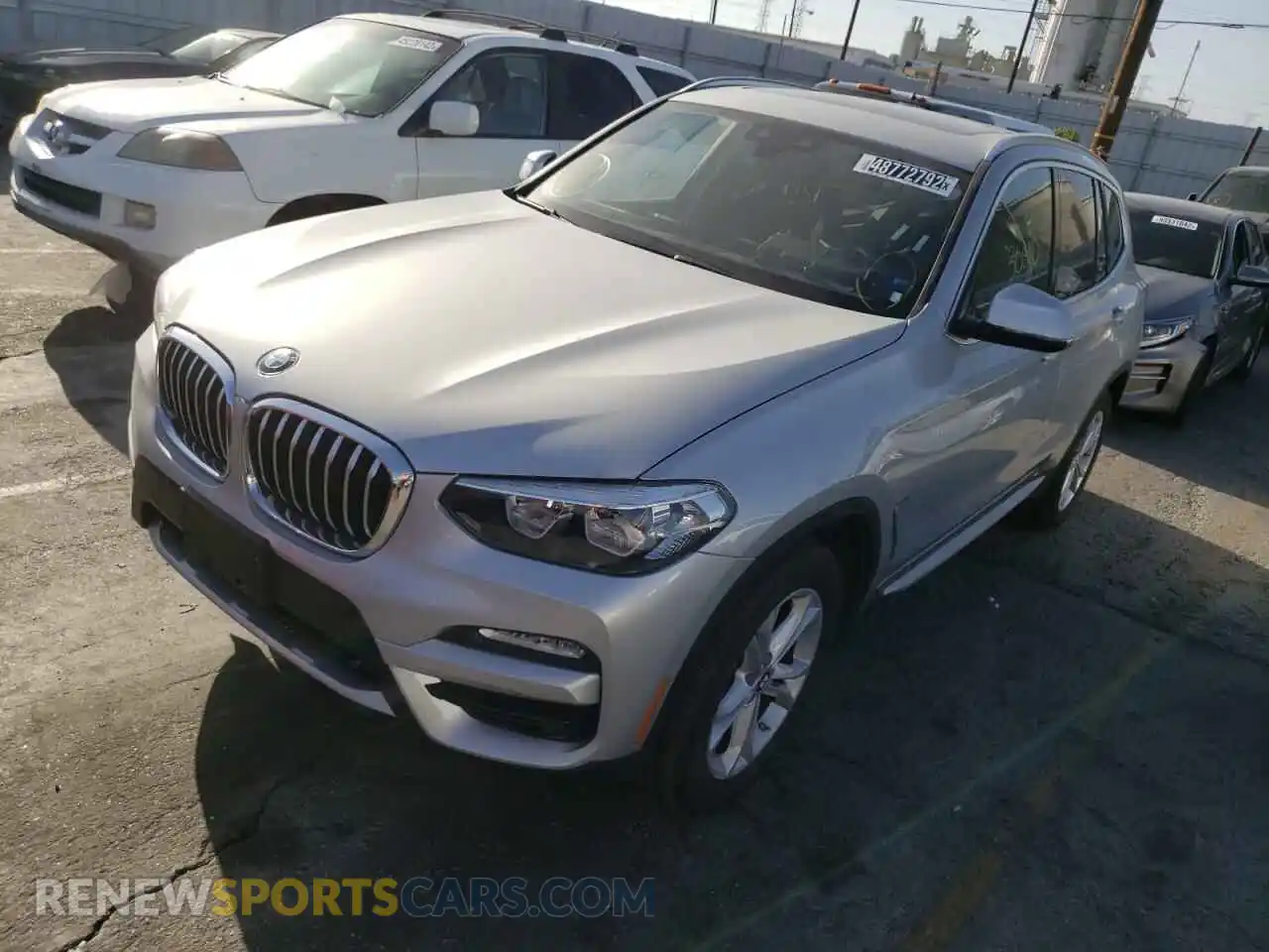 2 Фотография поврежденного автомобиля 5UXTR7C55KLF35637 BMW X3 2019
