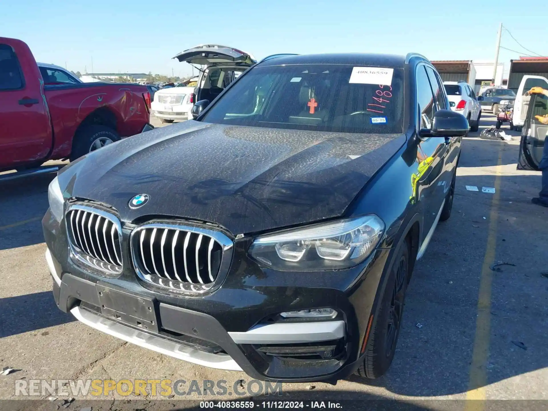 2 Photograph of a damaged car 5UXTR7C55KLR50793 BMW X3 2019