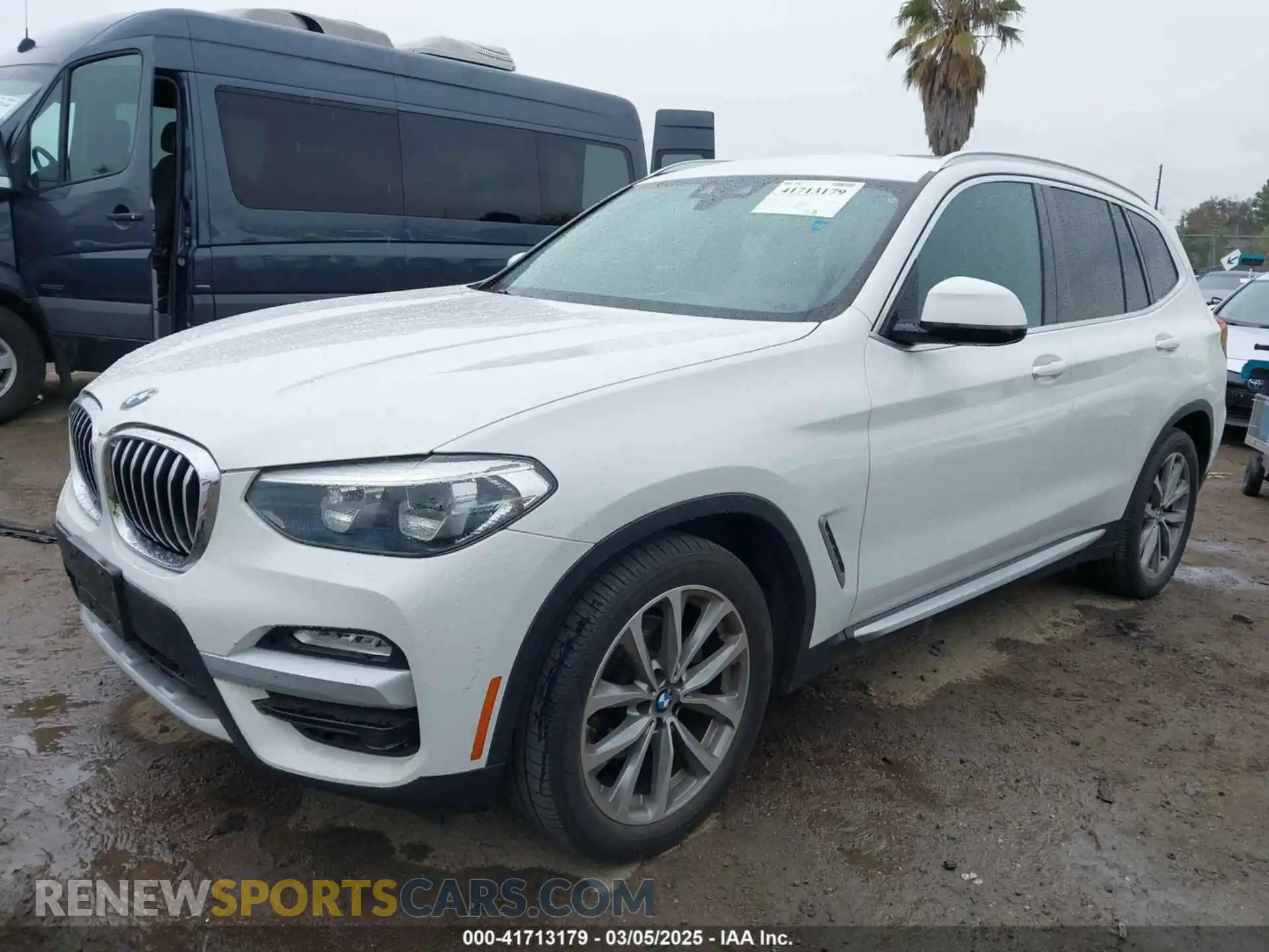 2 Photograph of a damaged car 5UXTR7C55KLR52589 BMW X3 2019