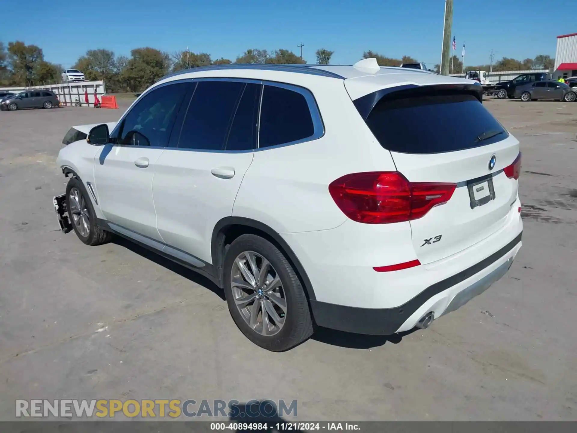 3 fotografías del automóvil dañado 5UXTR7C55KLR53841 BMW X3 2019
