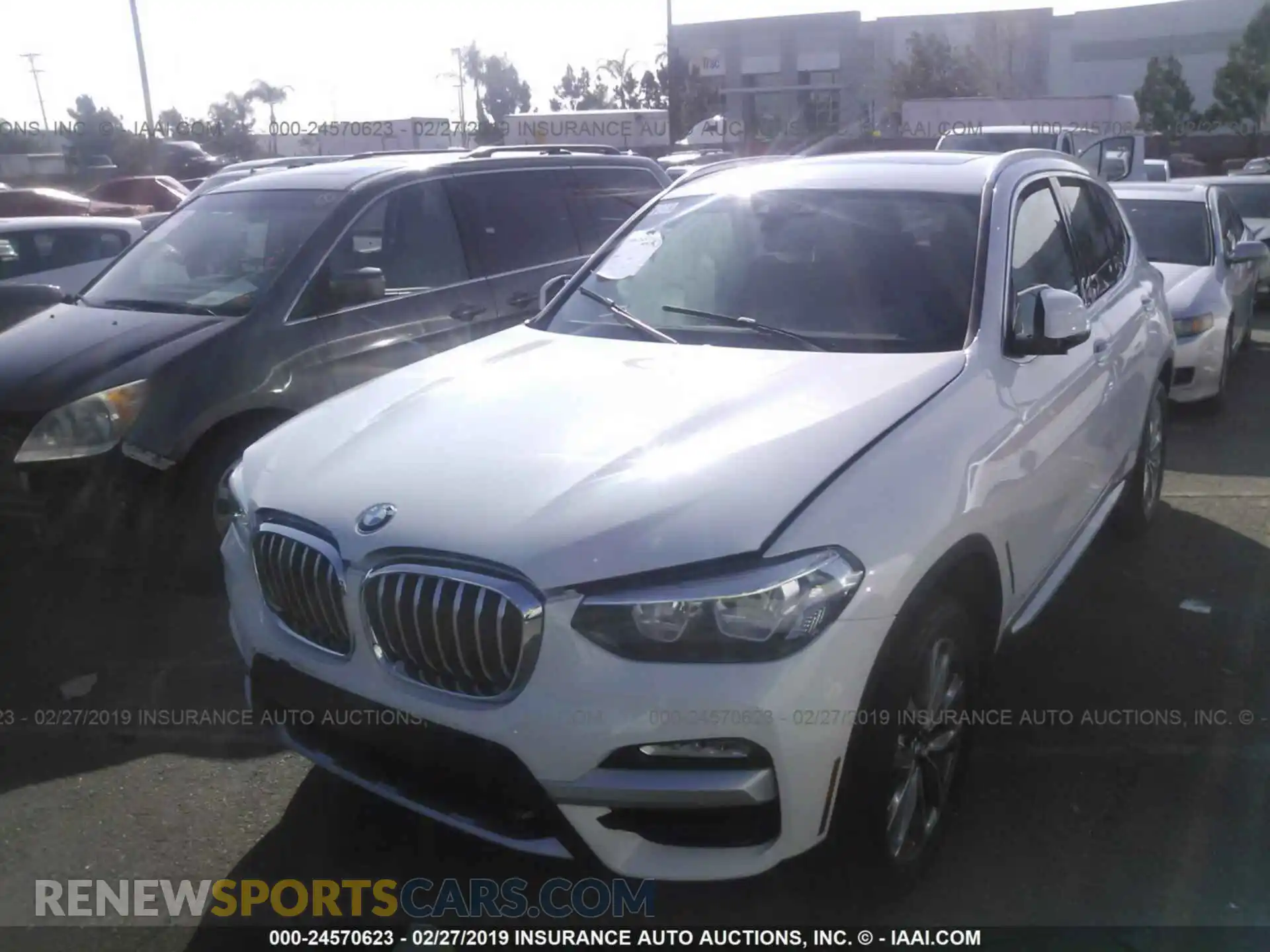 2 Photograph of a damaged car 5UXTR7C56KLE96394 BMW X3 2019