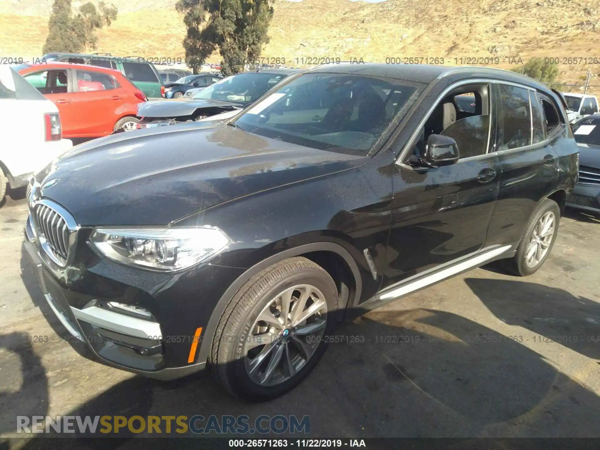 2 Photograph of a damaged car 5UXTR7C56KLE98548 BMW X3 2019