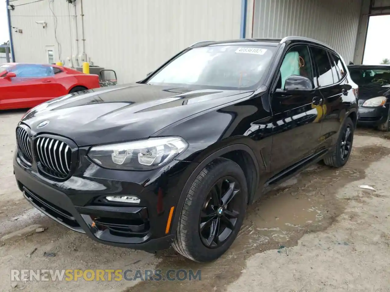 2 fotografías del automóvil dañado 5UXTR7C56KLF25778 BMW X3 2019