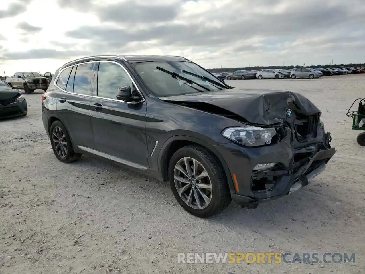 4 Photograph of a damaged car 5UXTR7C56KLF31158 BMW X3 2019