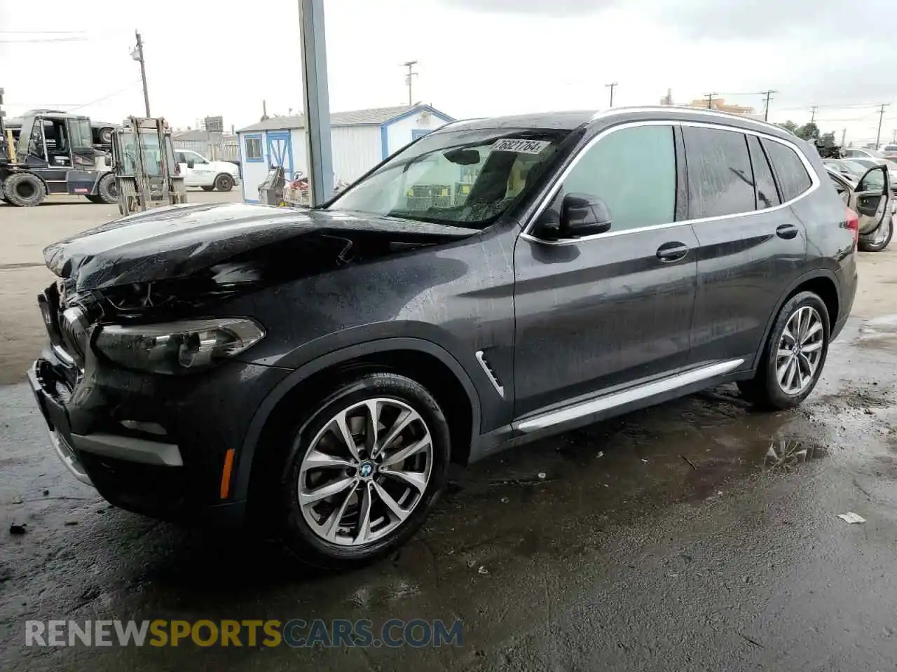 1 Photograph of a damaged car 5UXTR7C56KLF37218 BMW X3 2019
