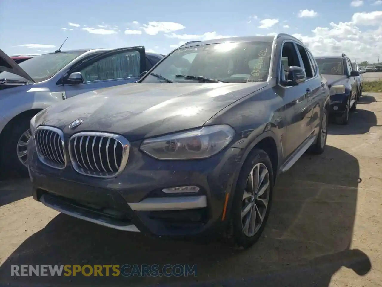 2 Photograph of a damaged car 5UXTR7C56KLF37459 BMW X3 2019