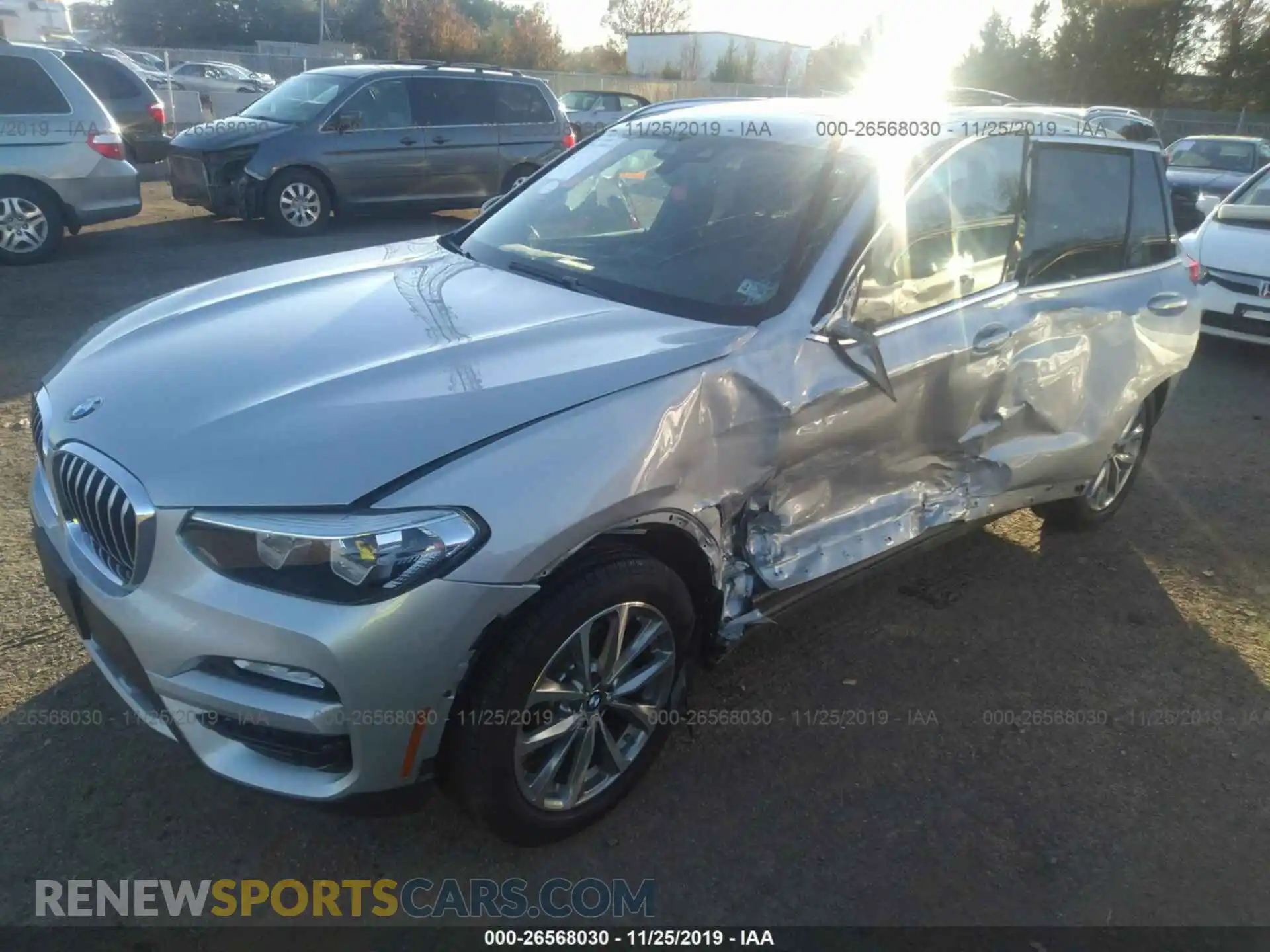 2 Photograph of a damaged car 5UXTR7C56KLR44954 BMW X3 2019