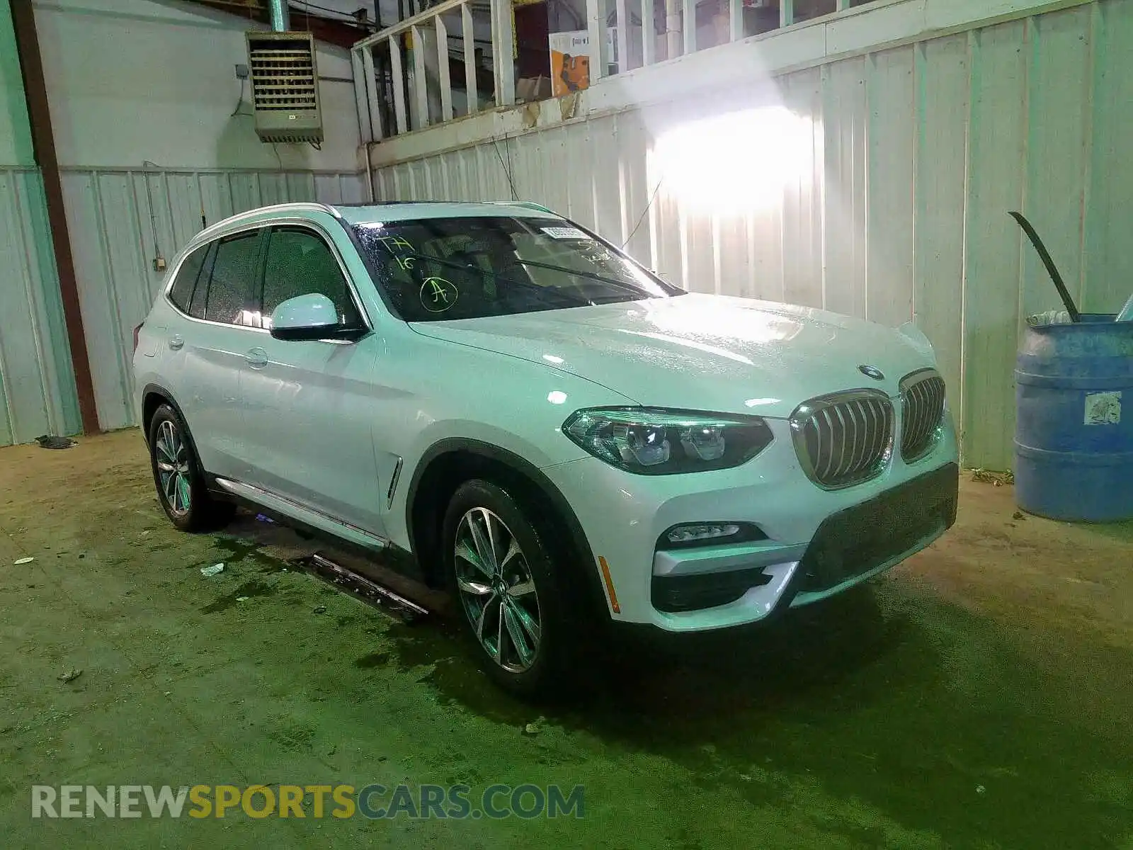 1 Photograph of a damaged car 5UXTR7C56KLR45974 BMW X3 2019