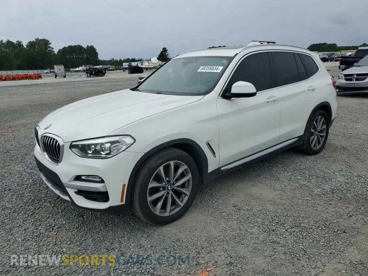 1 Photograph of a damaged car 5UXTR7C57KLE96632 BMW X3 2019