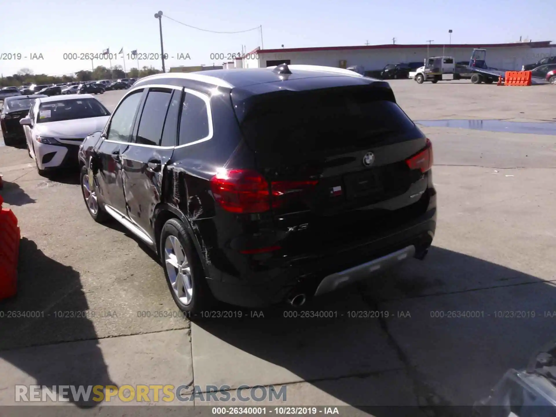 3 Photograph of a damaged car 5UXTR7C57KLF24414 BMW X3 2019