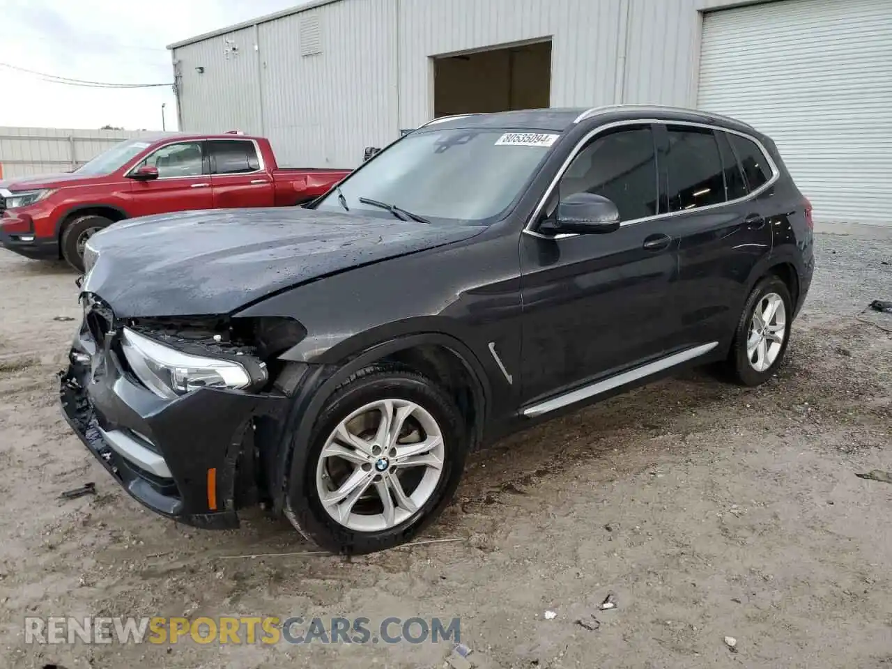 1 Photograph of a damaged car 5UXTR7C57KLF30245 BMW X3 2019