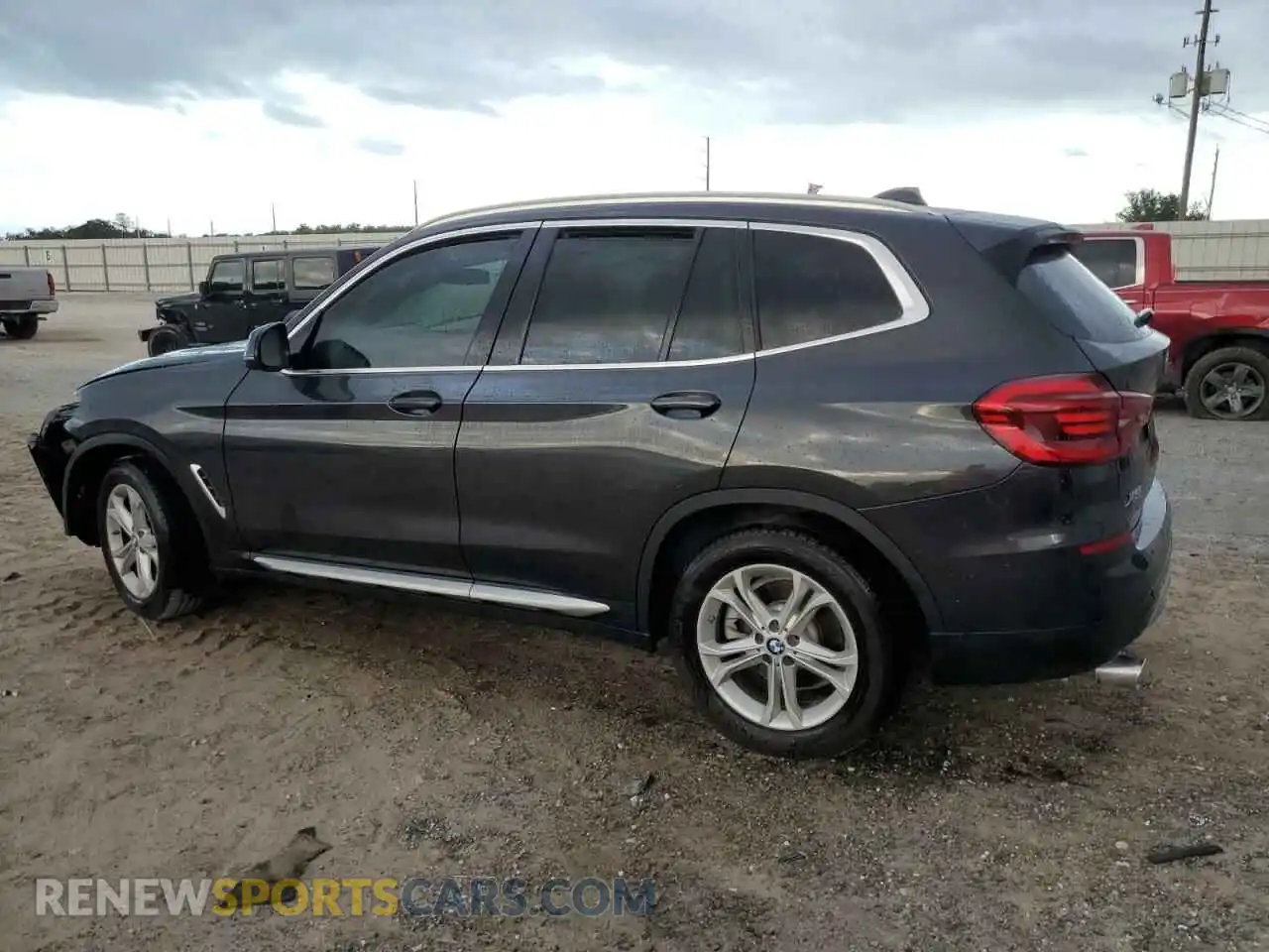 2 Photograph of a damaged car 5UXTR7C57KLF30245 BMW X3 2019