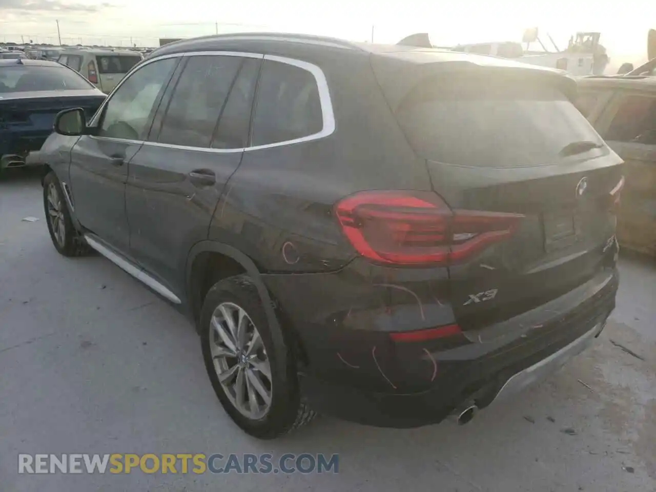 3 Photograph of a damaged car 5UXTR7C57KLF31279 BMW X3 2019