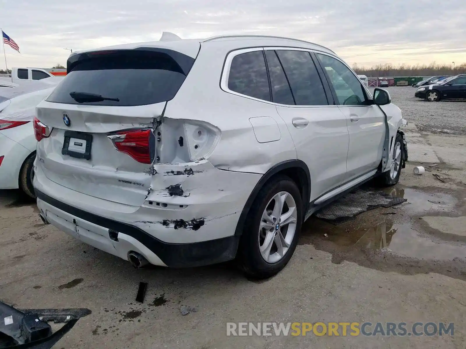 4 Фотография поврежденного автомобиля 5UXTR7C58KLE96381 BMW X3 2019