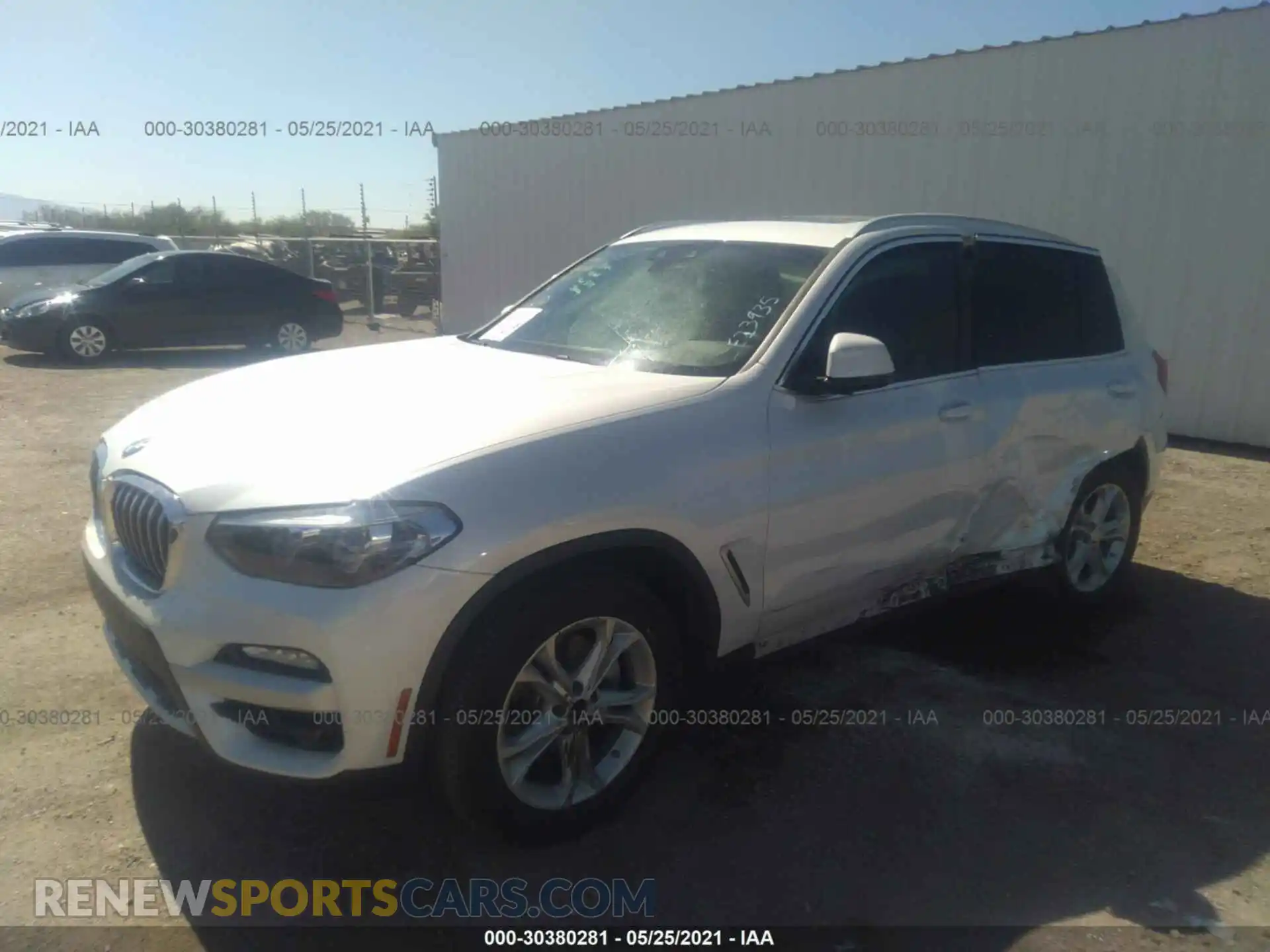2 Photograph of a damaged car 5UXTR7C58KLF23935 BMW X3 2019